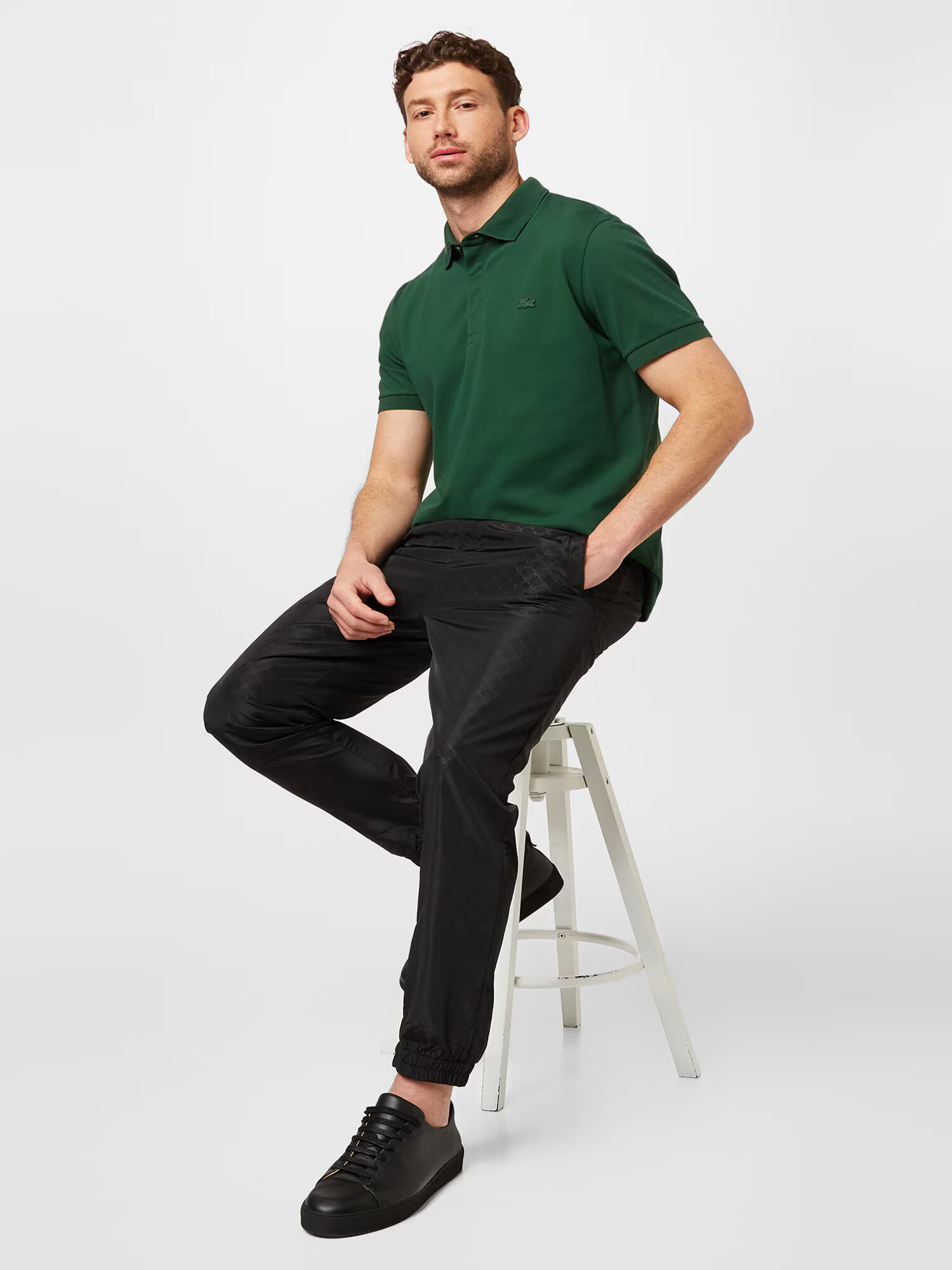 LACOSTE Tricou verde iarbă - Pled.ro