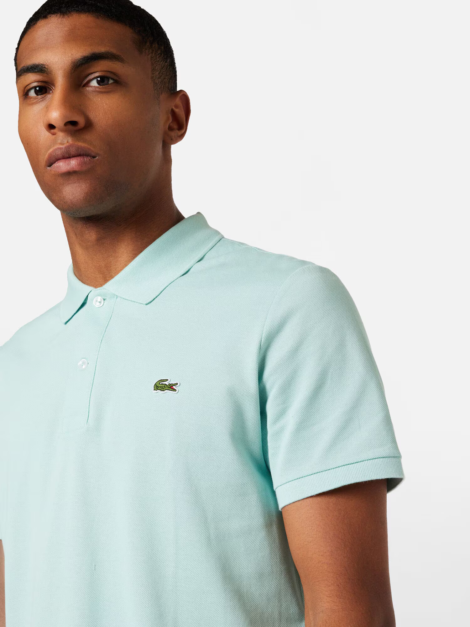 LACOSTE Tricou verde mentă - Pled.ro