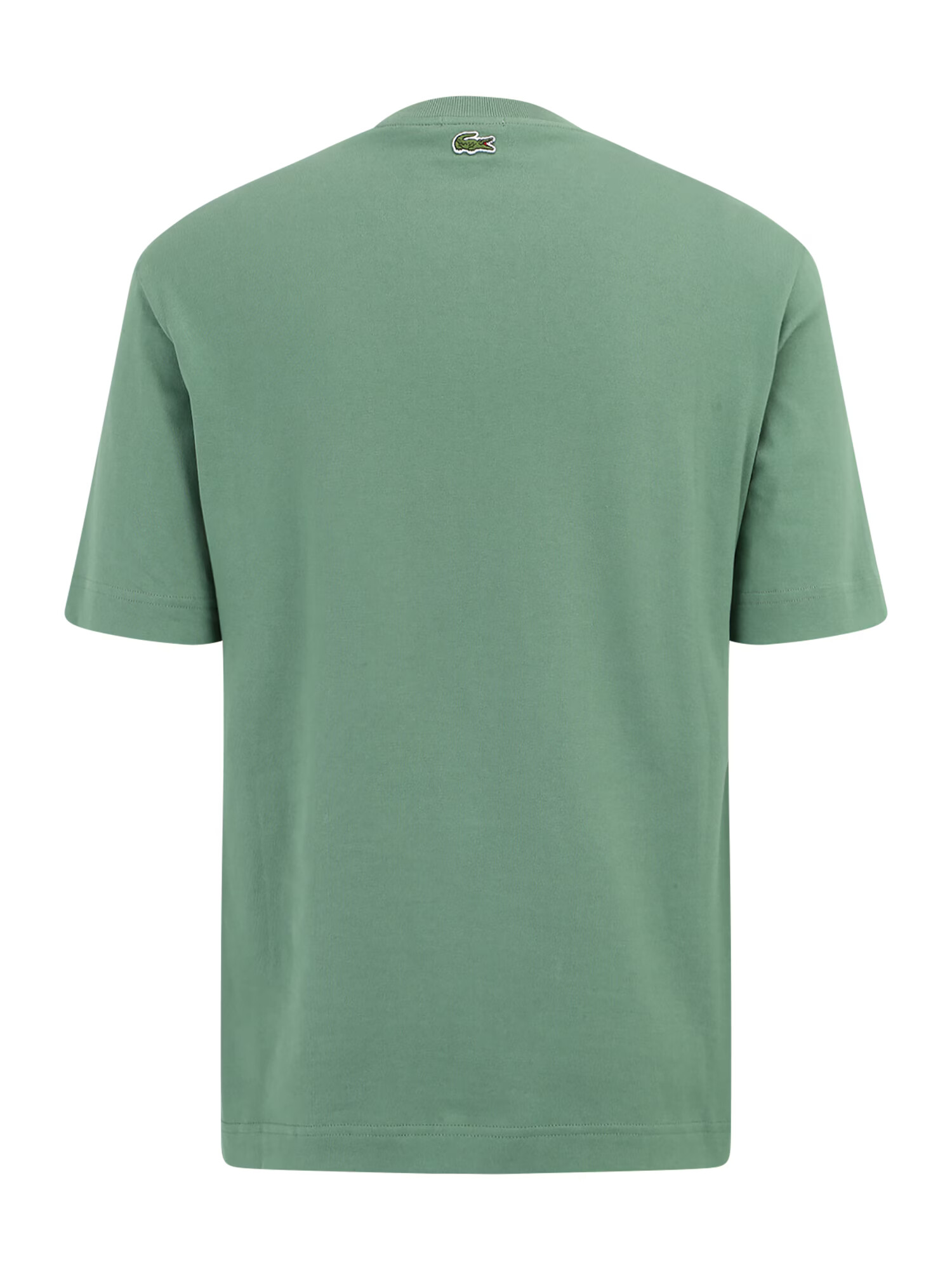 LACOSTE Tricou verde / portocaliu / alb - Pled.ro