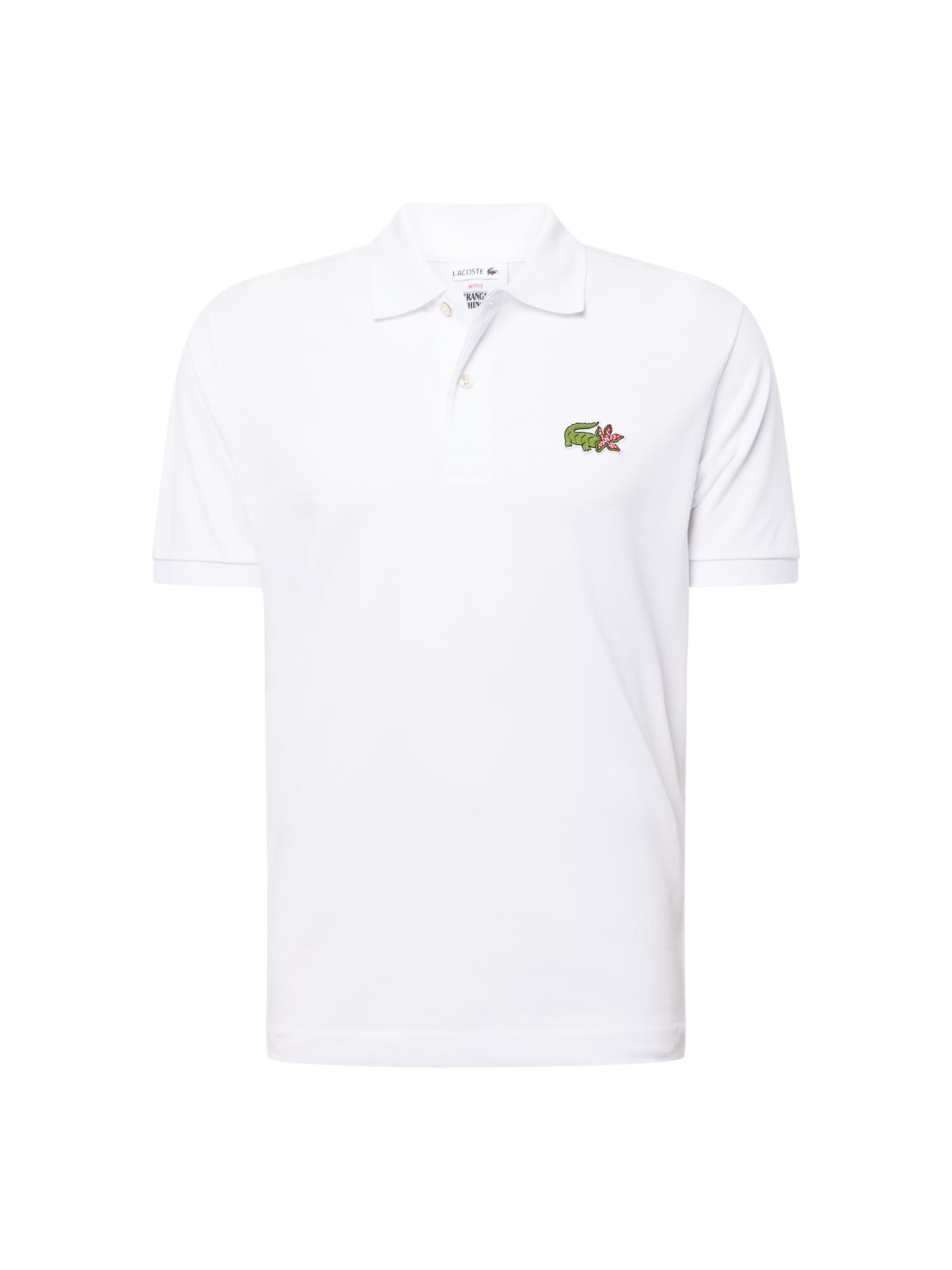 LACOSTE Tricou verde / roșu / alb - Pled.ro