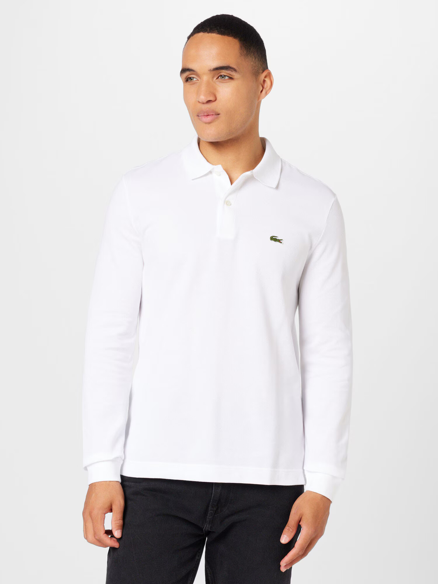 LACOSTE Tricou verde / roșu / negru / alb - Pled.ro