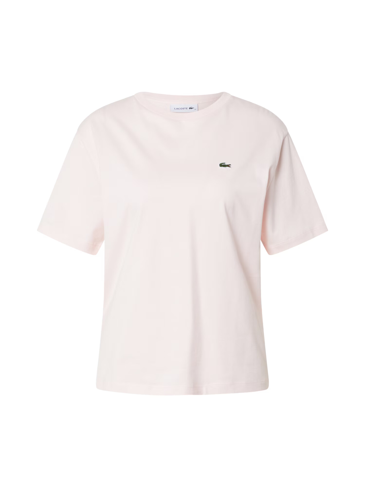 LACOSTE Tricou verde / roz pastel / roșu / alb - Pled.ro