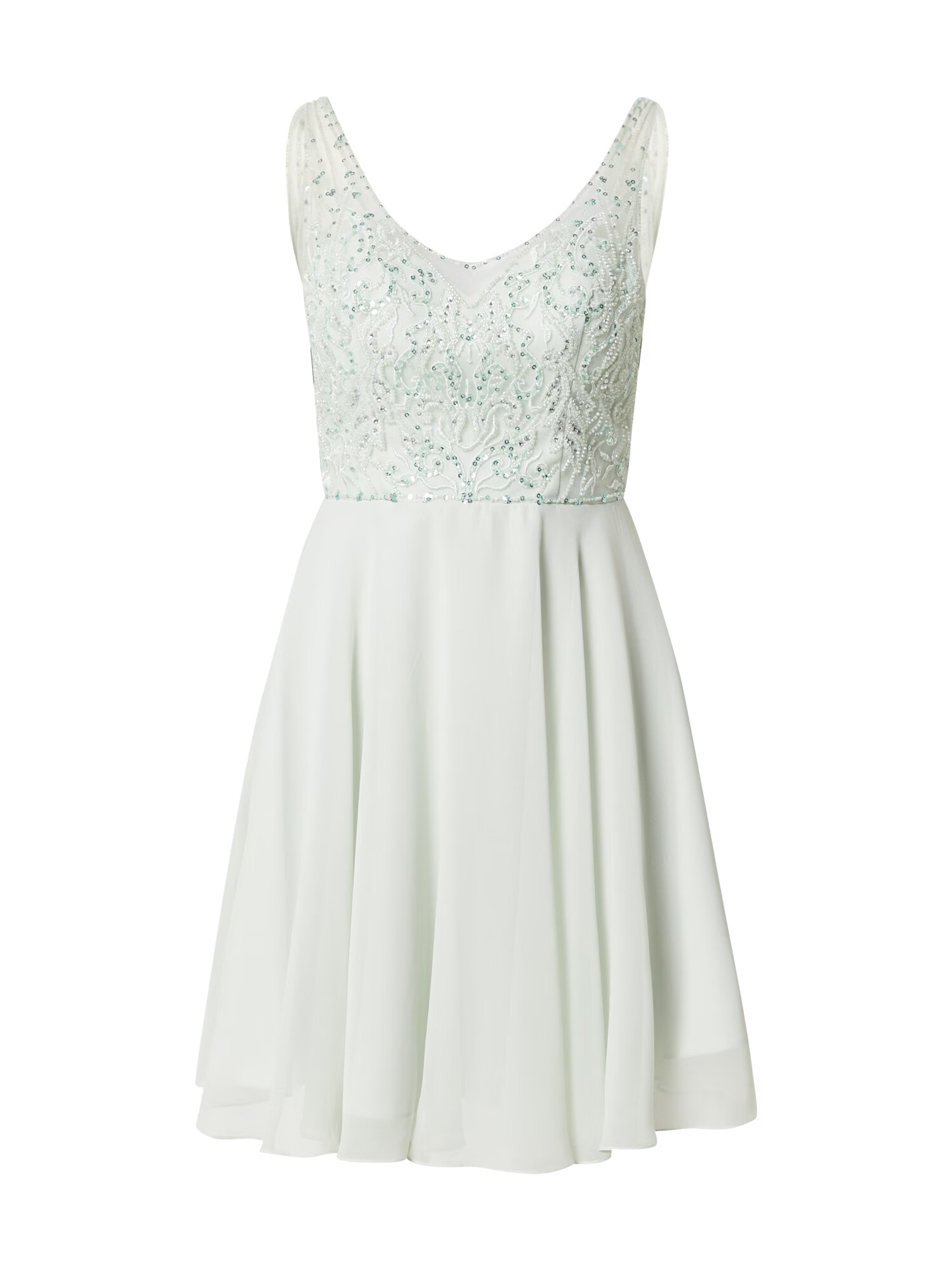 Laona Rochie de cocktail verde pastel - Pled.ro