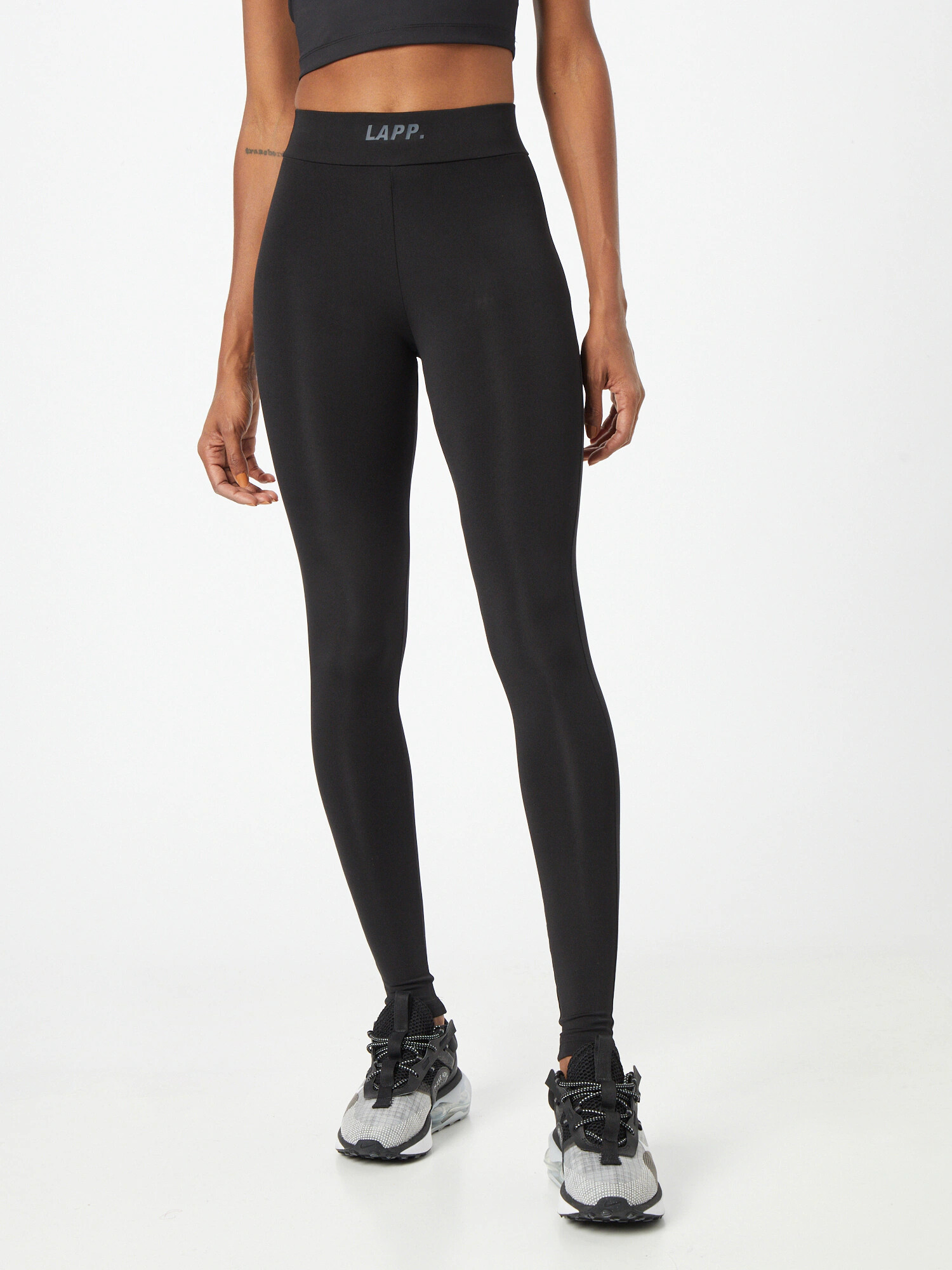 Lapp the Brand Pantaloni sport gri / negru - Pled.ro