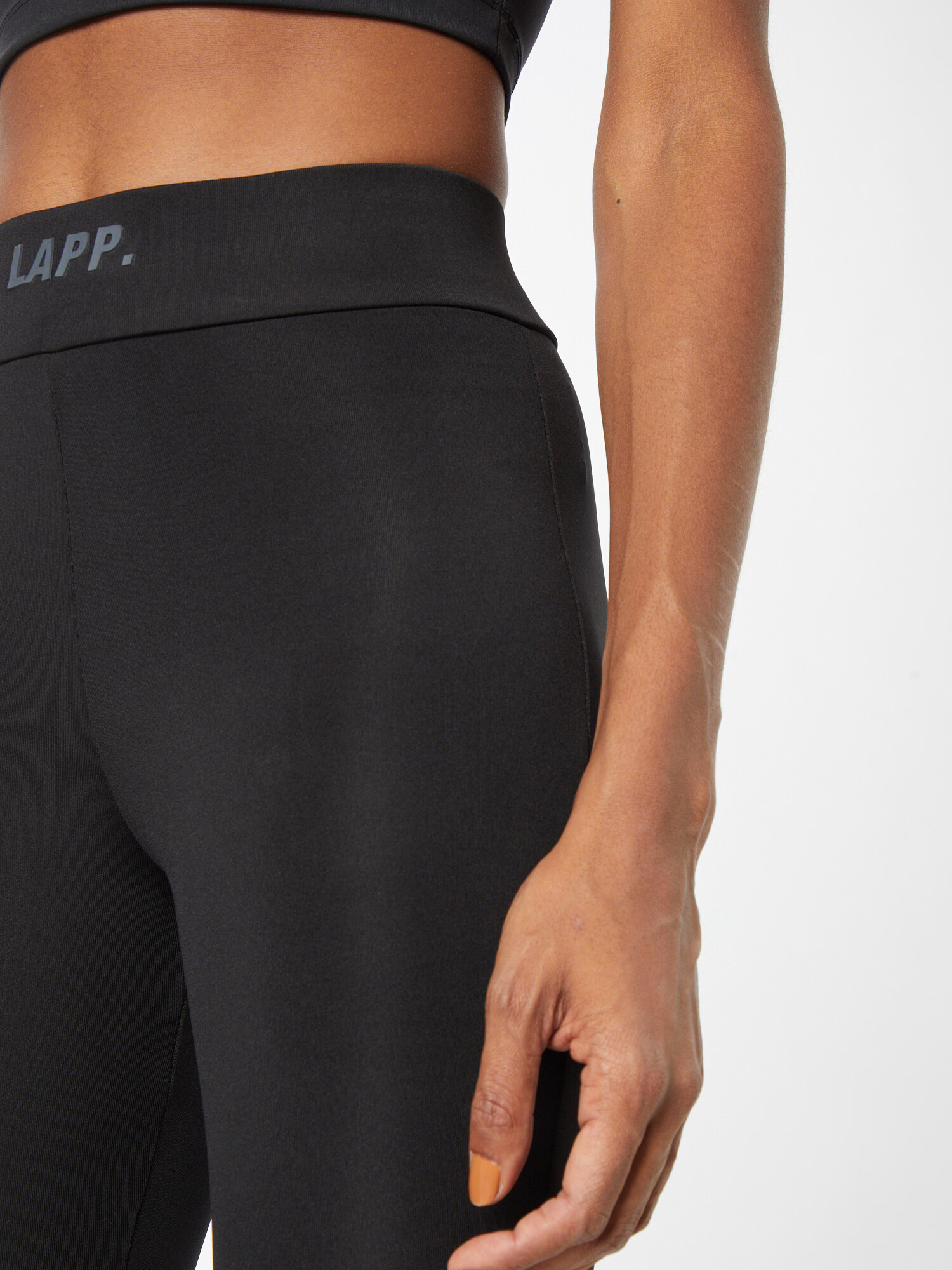 Lapp the Brand Pantaloni sport gri / negru - Pled.ro