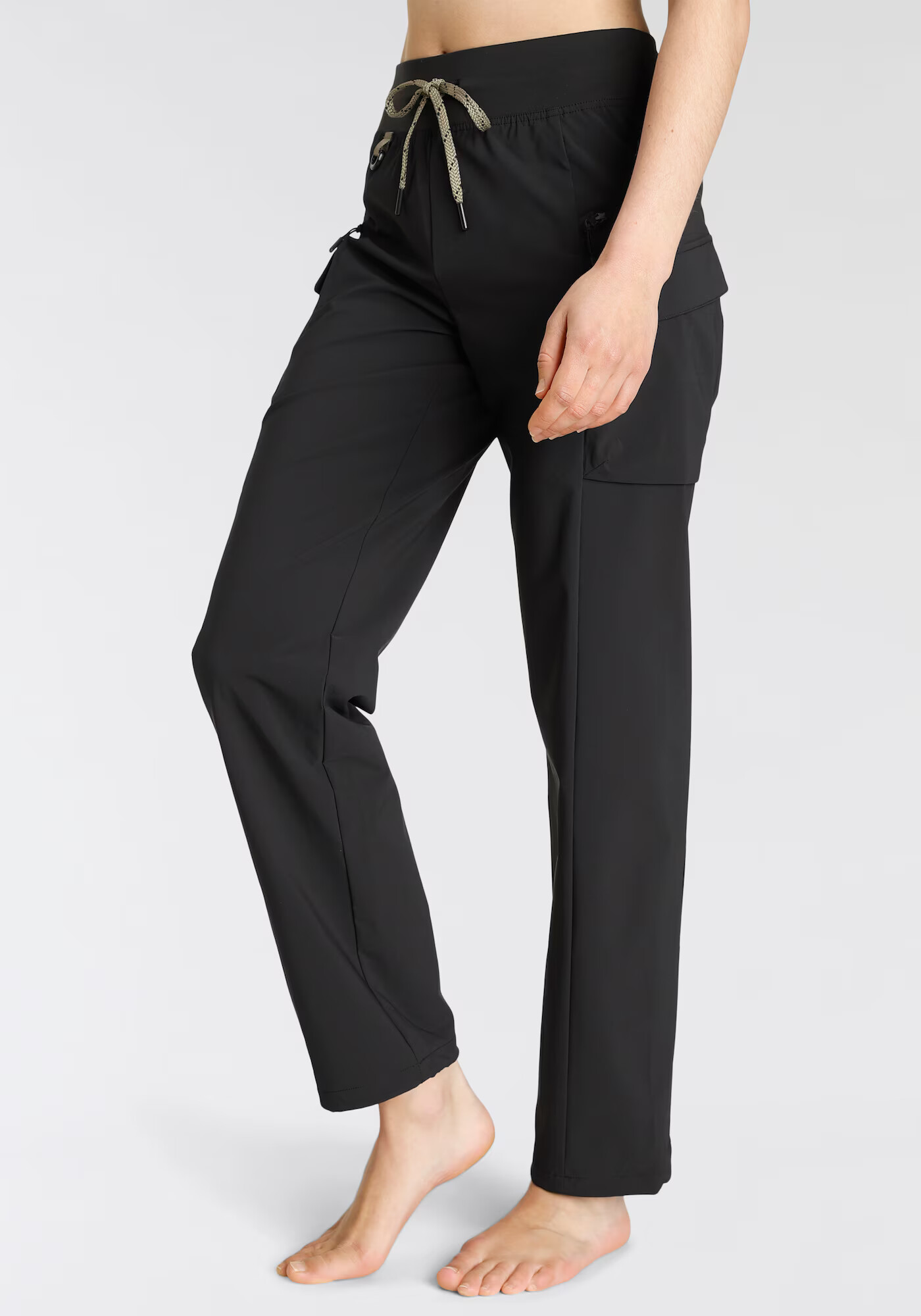 LASCANA ACTIVE Pantaloni outdoor negru - Pled.ro