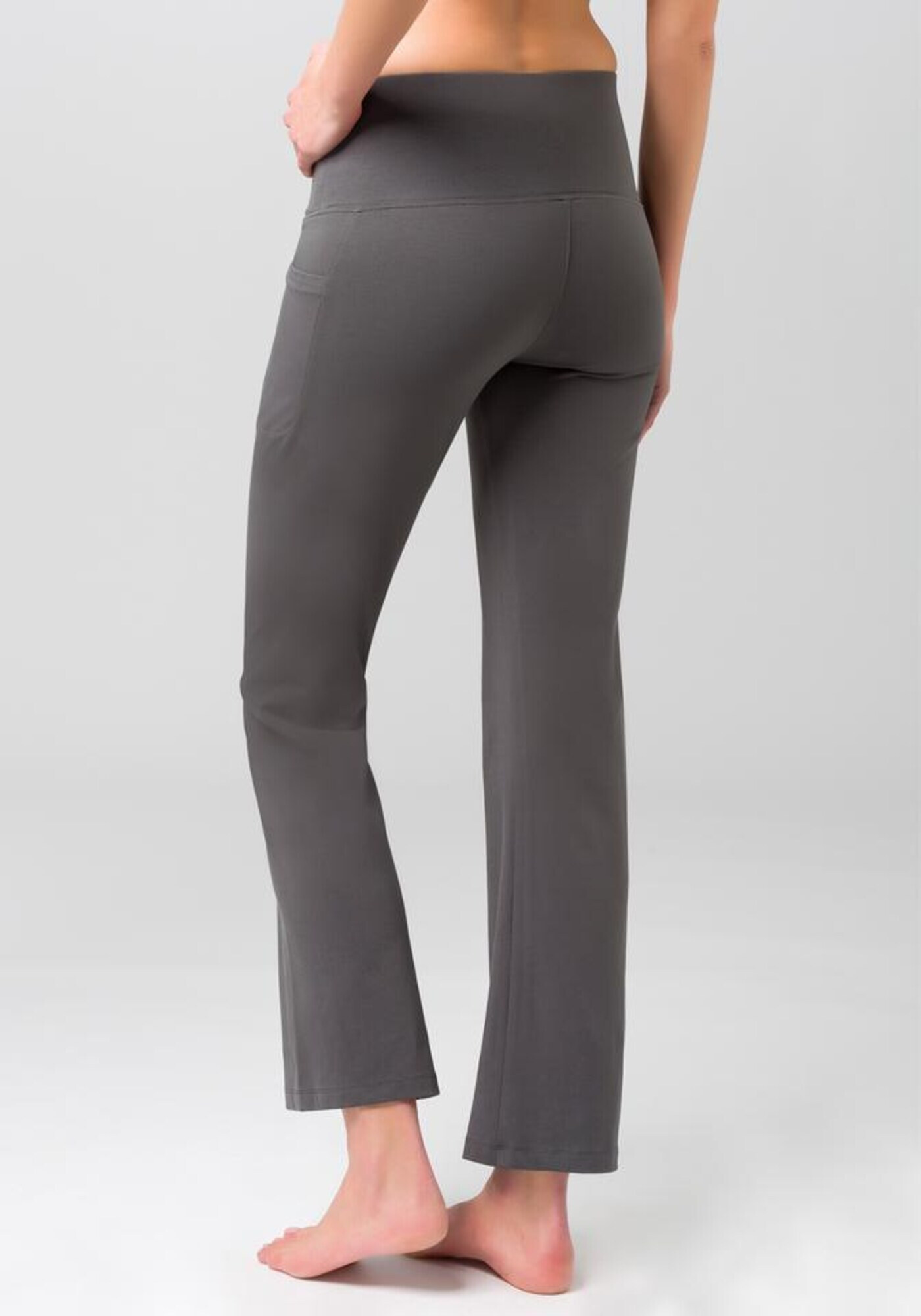 LASCANA ACTIVE Pantaloni sport gri metalic - Pled.ro