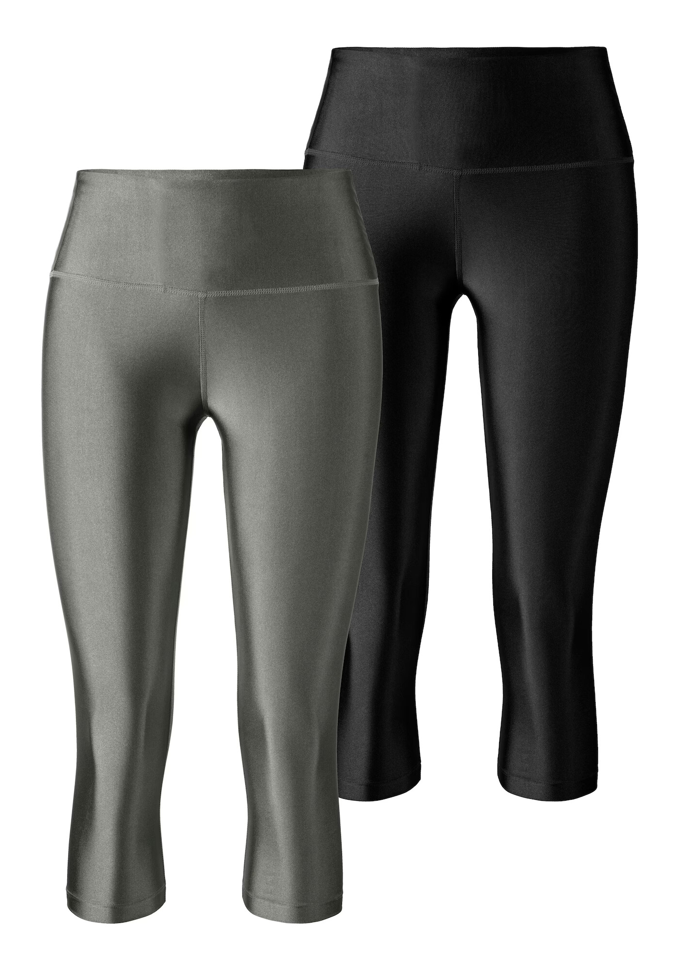 LASCANA ACTIVE Pantaloni sport gri / negru - Pled.ro