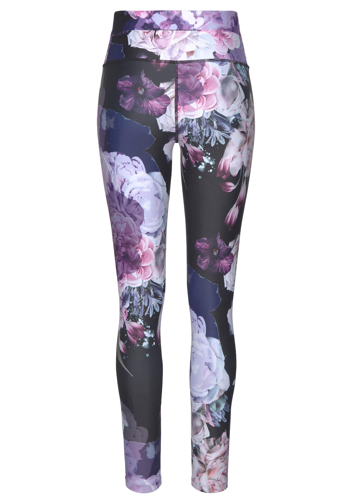 LASCANA ACTIVE Pantaloni sport lila / roz / negru / alb - Pled.ro