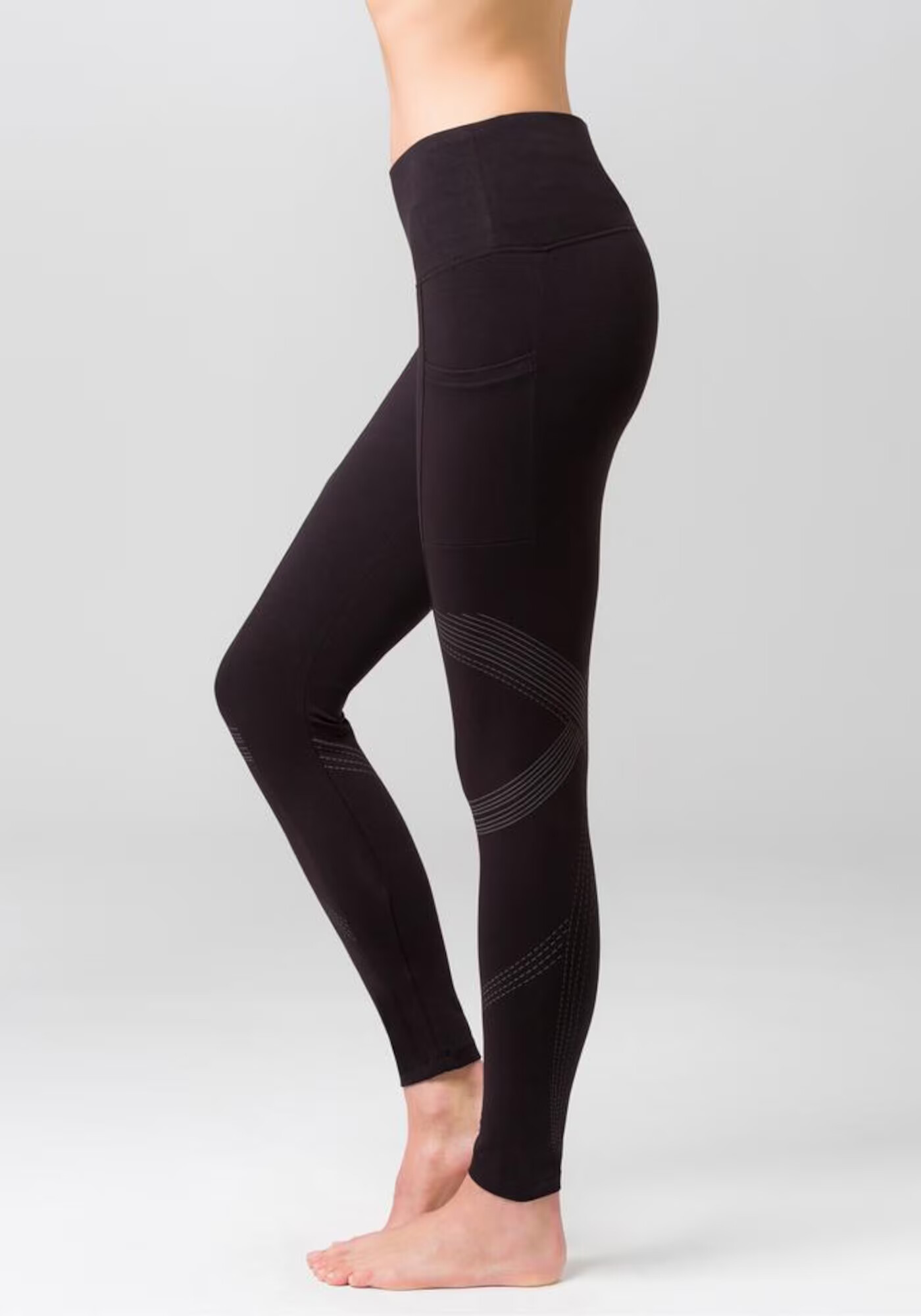 LASCANA ACTIVE Pantaloni sport negru - Pled.ro