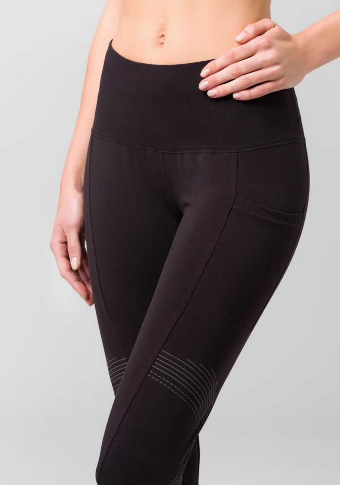 LASCANA ACTIVE Pantaloni sport negru - Pled.ro