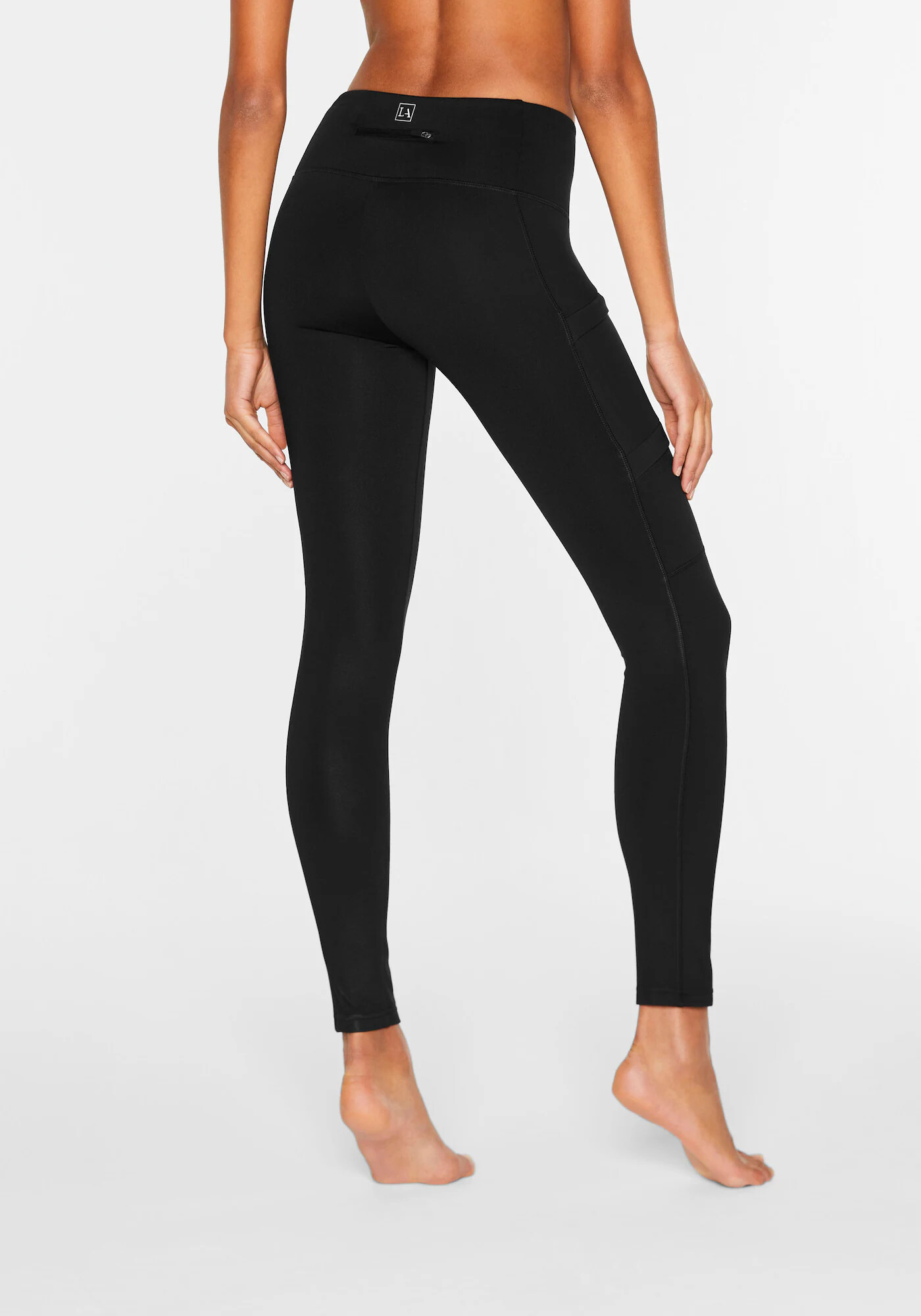 LASCANA ACTIVE Pantaloni sport negru - Pled.ro