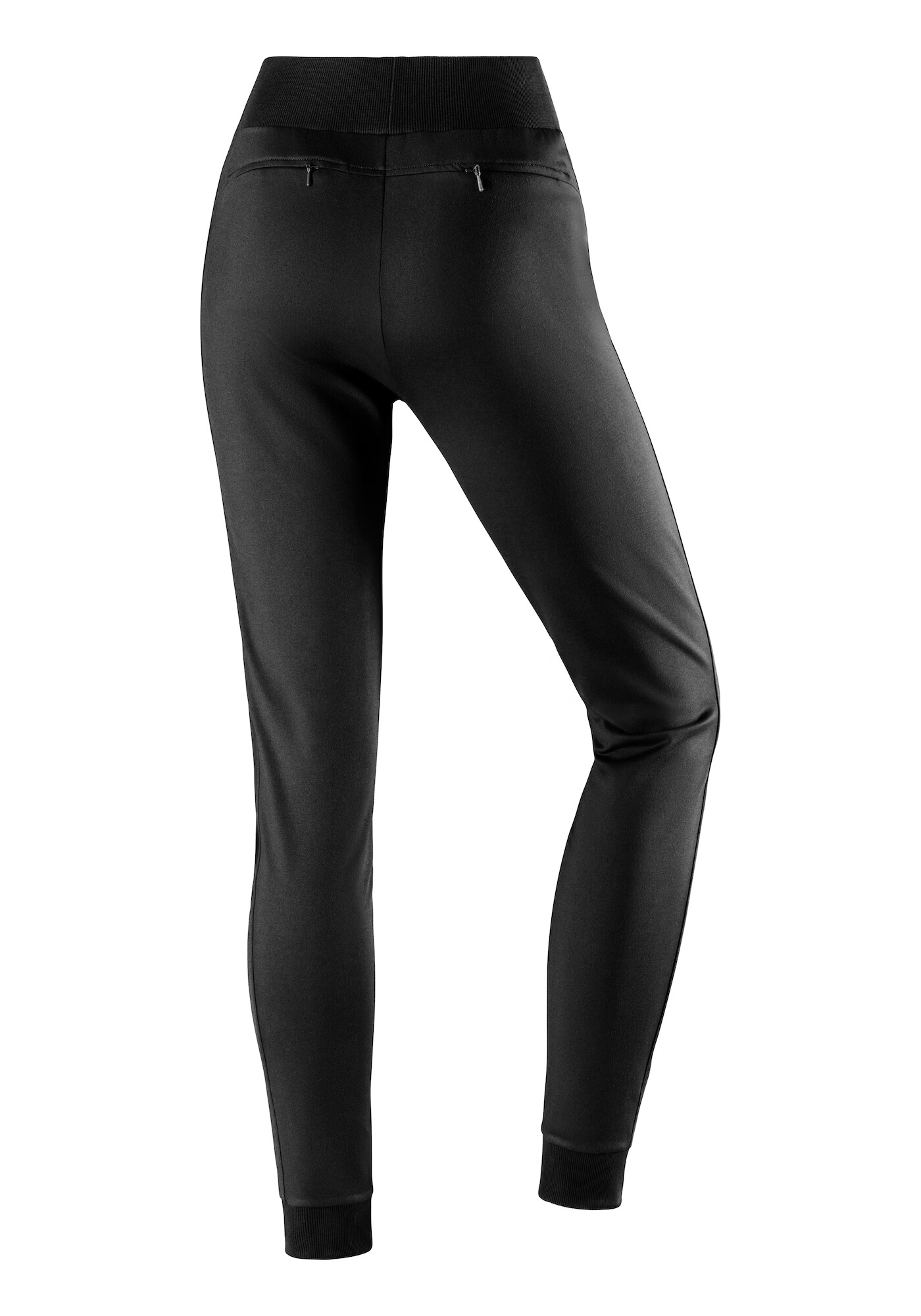 LASCANA ACTIVE Pantaloni sport negru / alb - Pled.ro