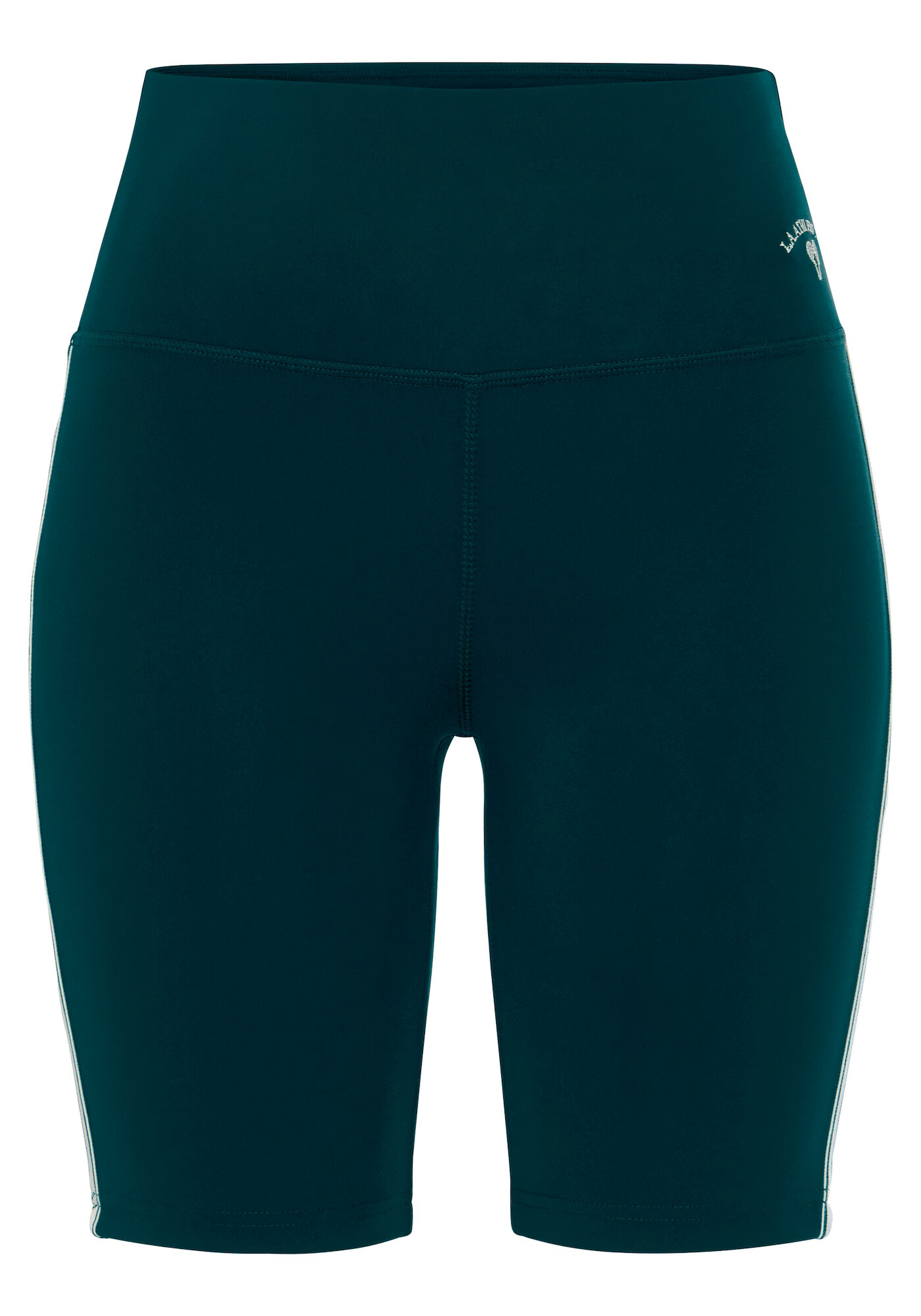 LASCANA ACTIVE Pantaloni verde închis / negru / alb - Pled.ro