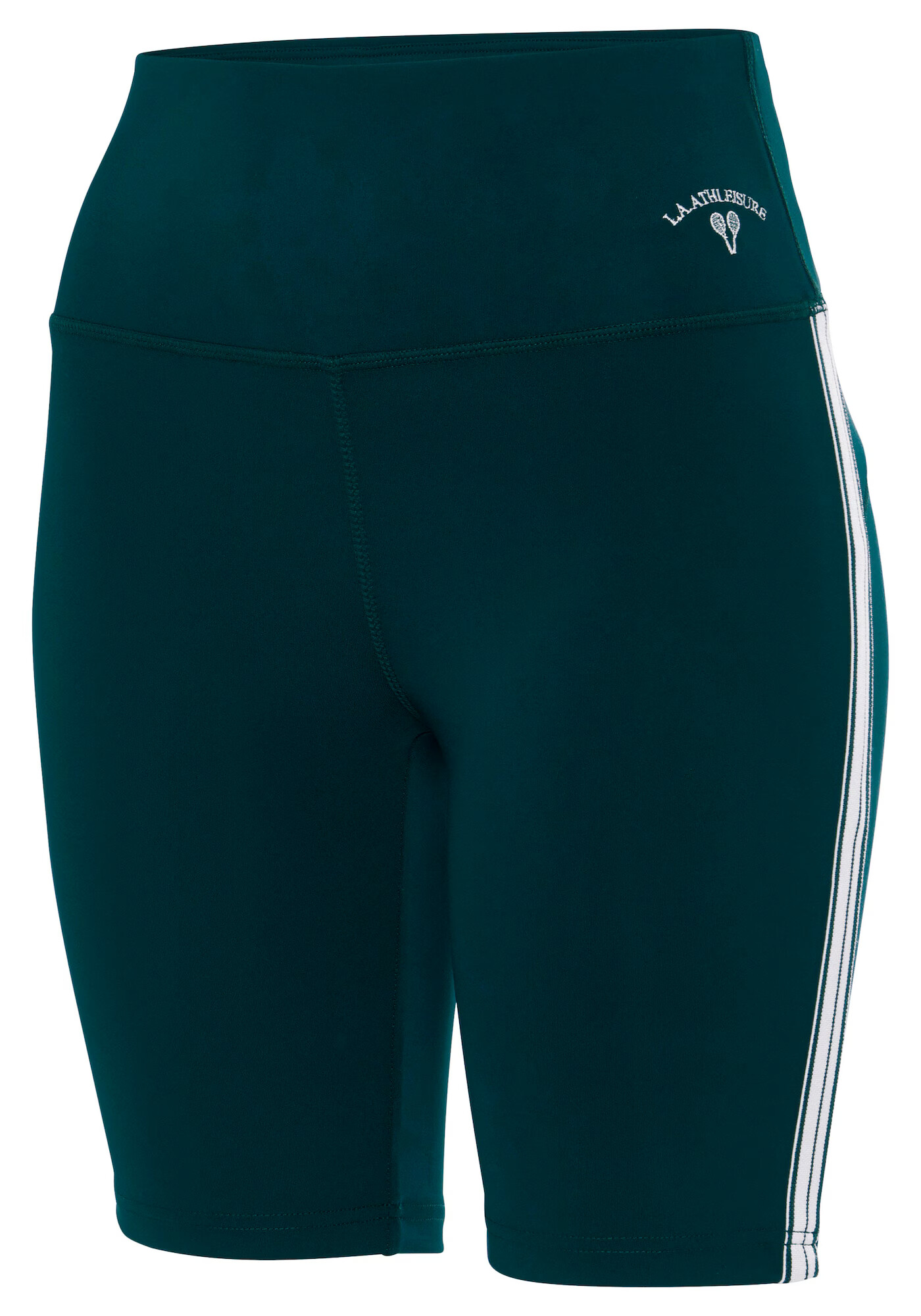 LASCANA ACTIVE Pantaloni verde închis / negru / alb - Pled.ro