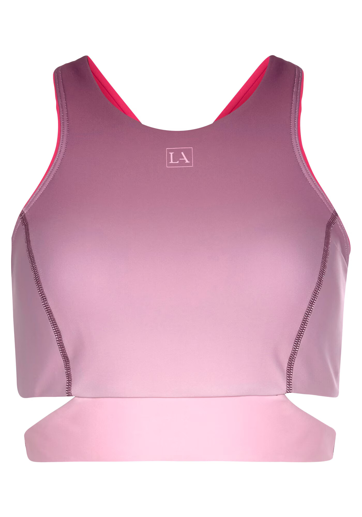 LASCANA ACTIVE Sport top lila / roz - Pled.ro