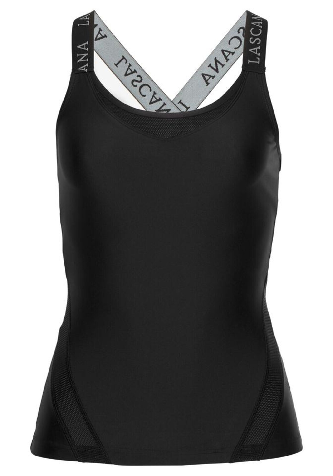 LASCANA ACTIVE Sport top negru - Pled.ro