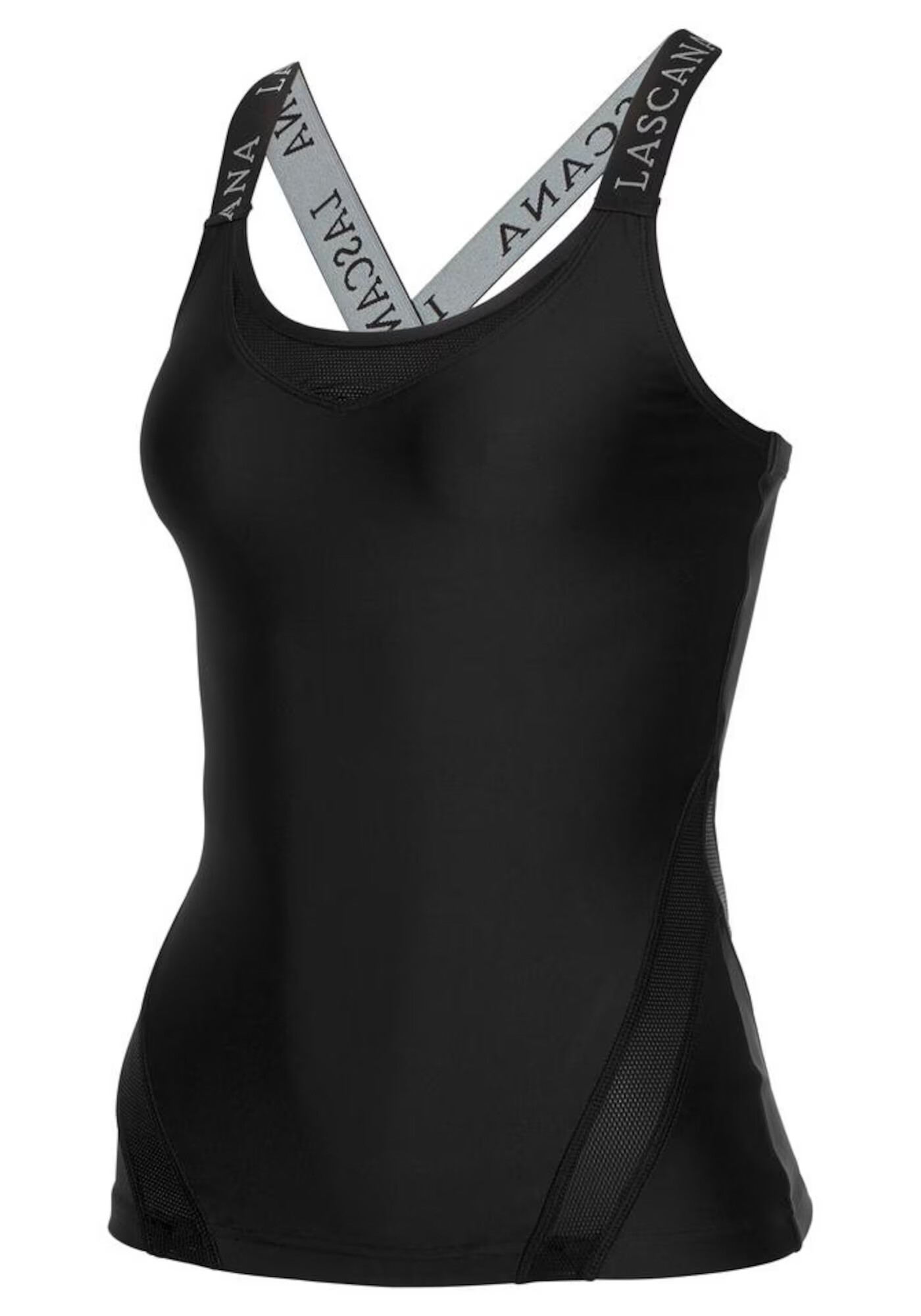 LASCANA ACTIVE Sport top negru - Pled.ro