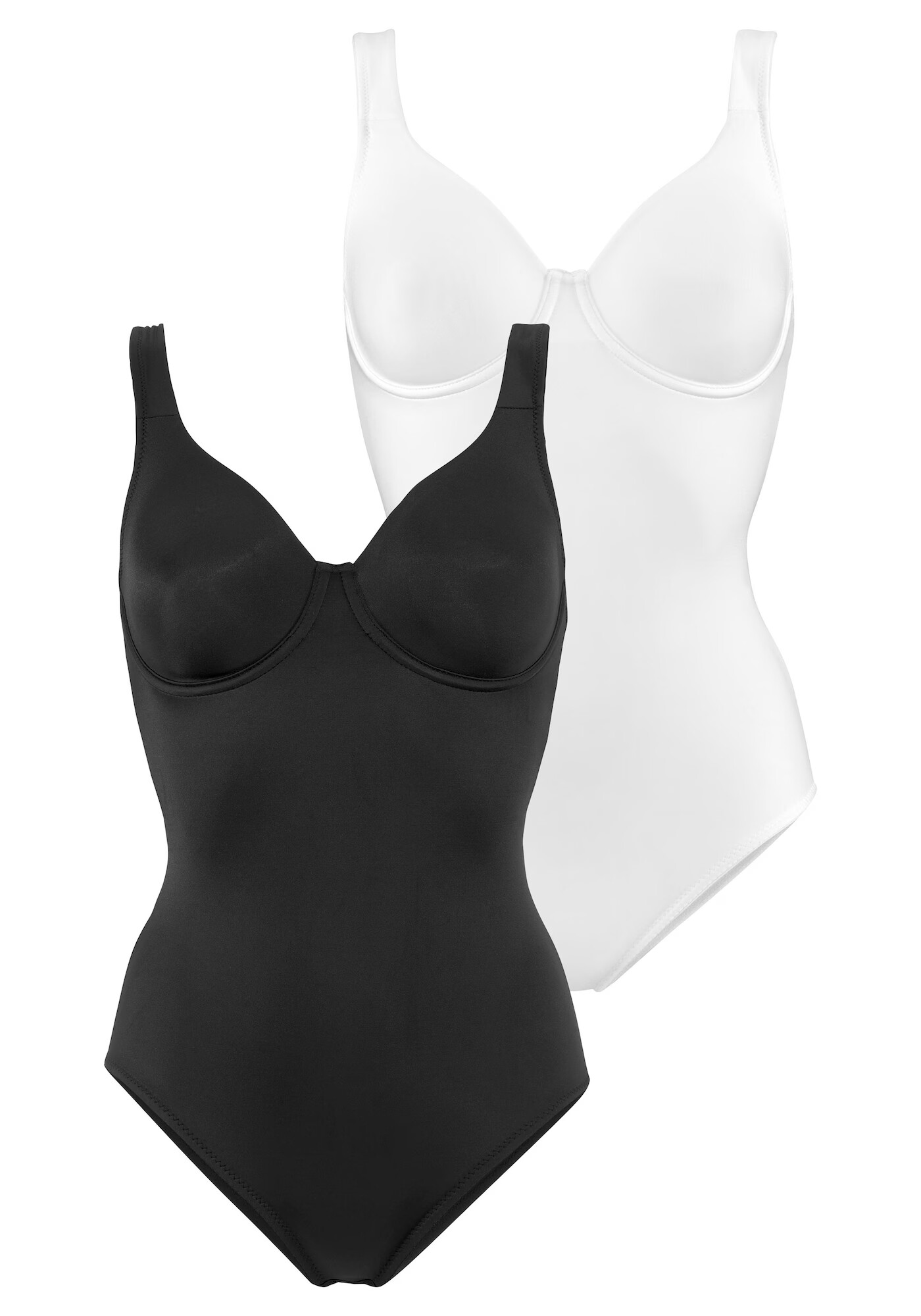 NUANCE Body negru / alb - Pled.ro