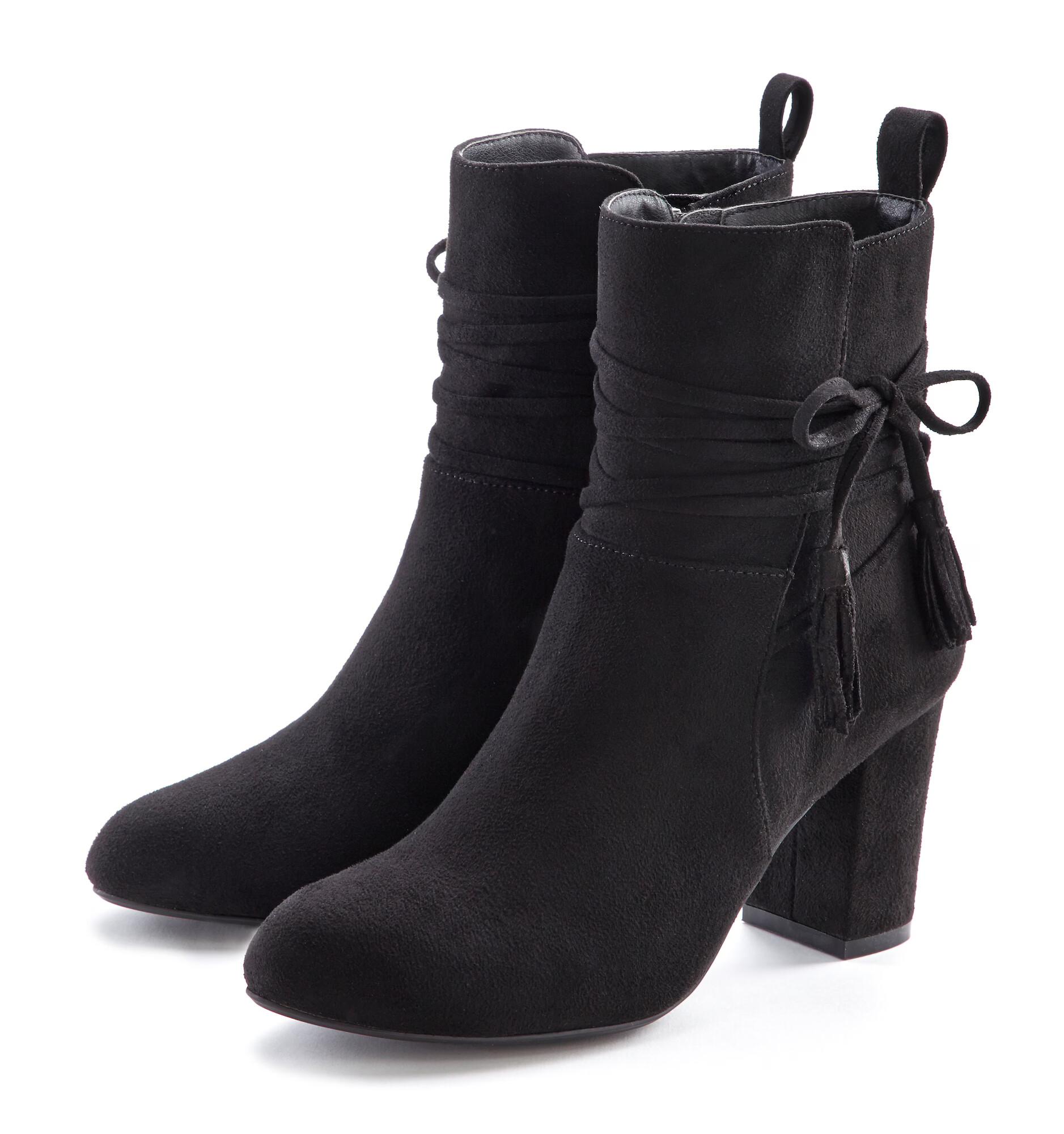 LASCANA Botine negru - Pled.ro