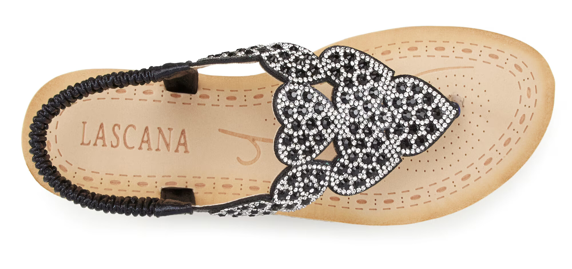 LASCANA Flip-flops negru - Pled.ro