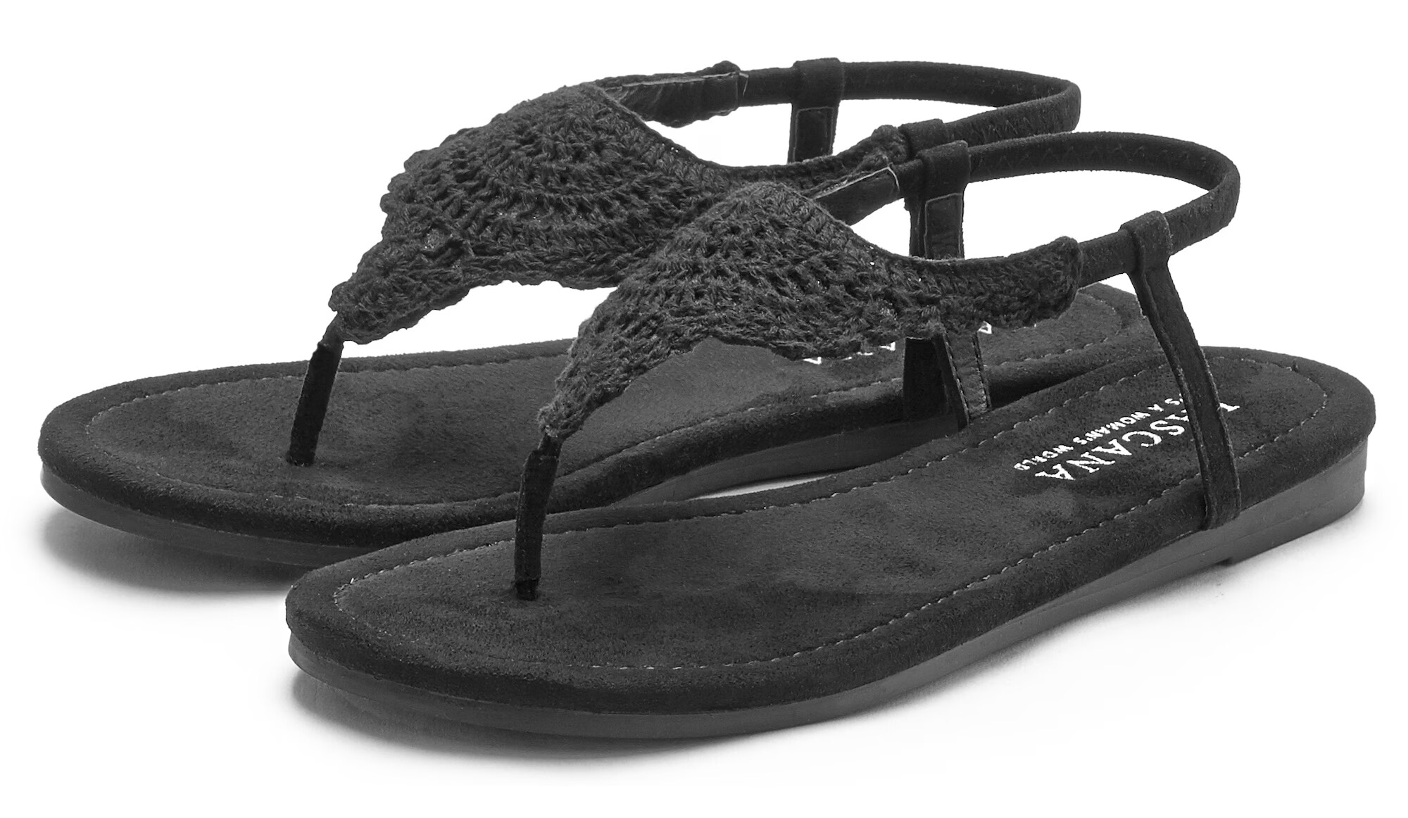 LASCANA Flip-flops negru - Pled.ro