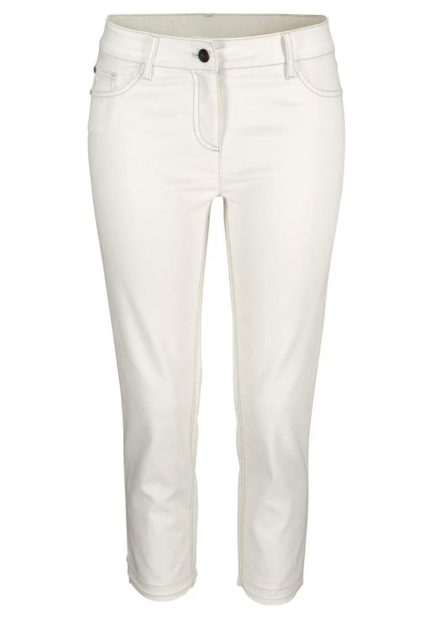 LASCANA Jeggings alb murdar - Pled.ro