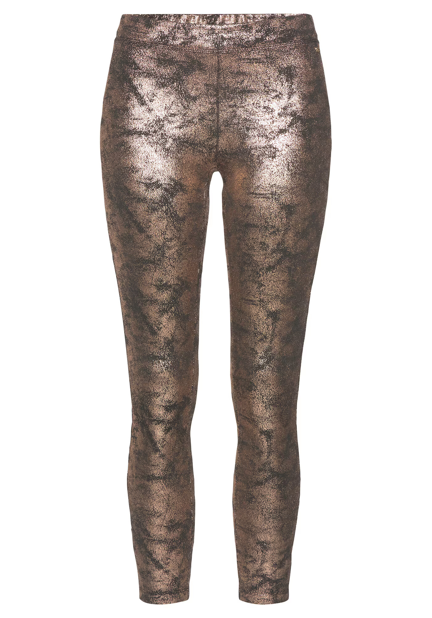 LASCANA Leggings auriu / negru - Pled.ro