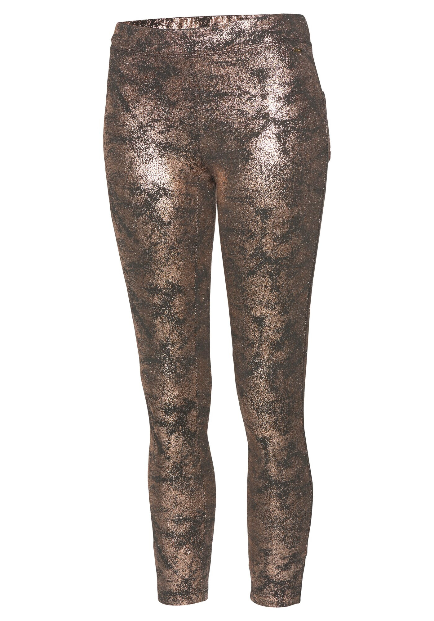 LASCANA Leggings auriu / negru - Pled.ro