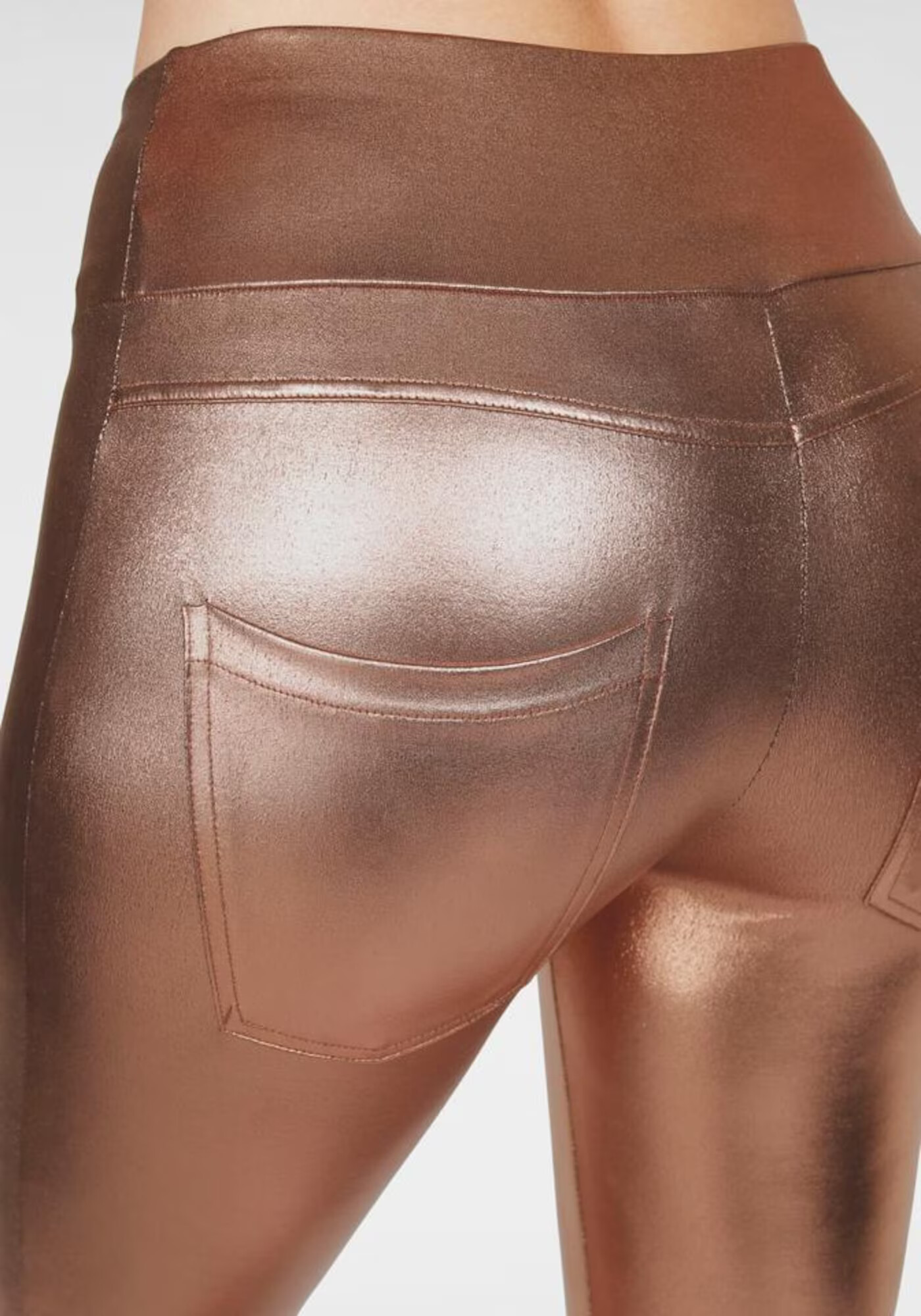 LASCANA Leggings bronz / auriu - roz - Pled.ro