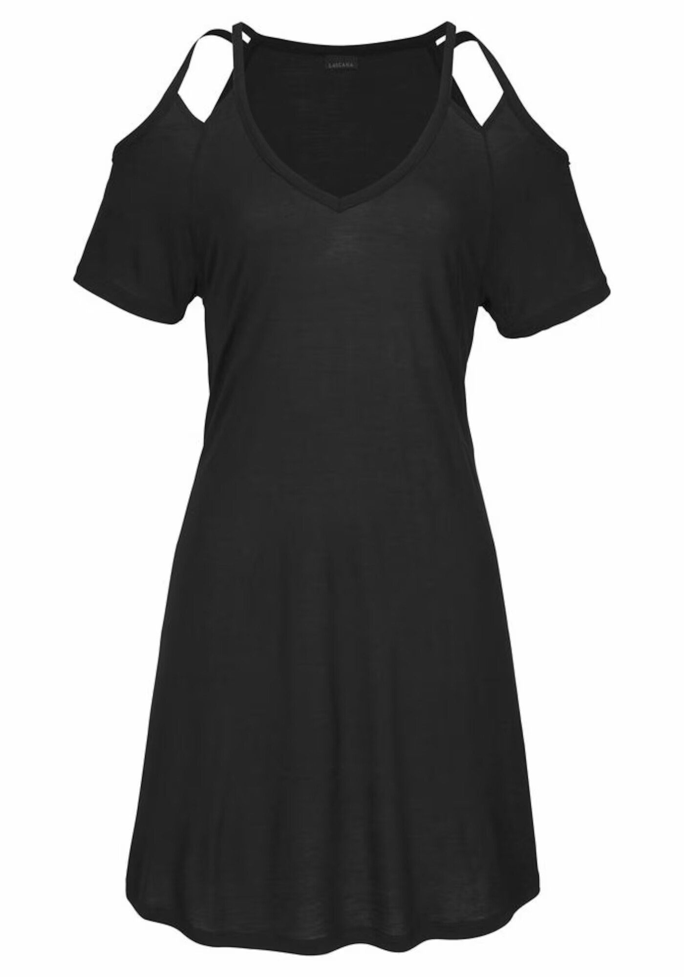 LASCANA Rochie de plaja negru - Pled.ro