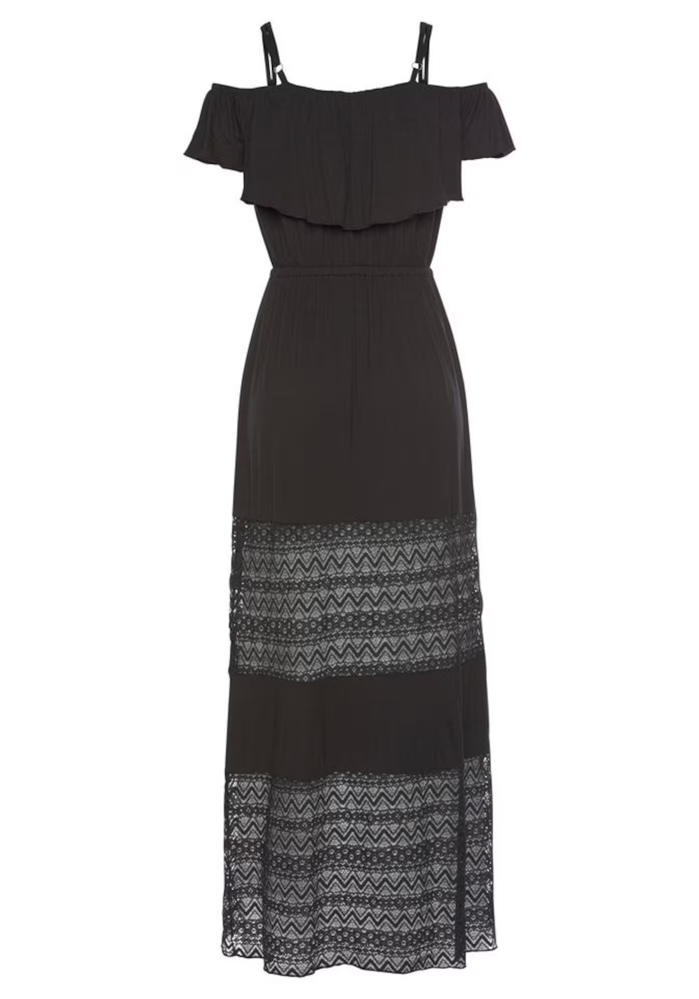 LASCANA Rochie de plaja negru - Pled.ro