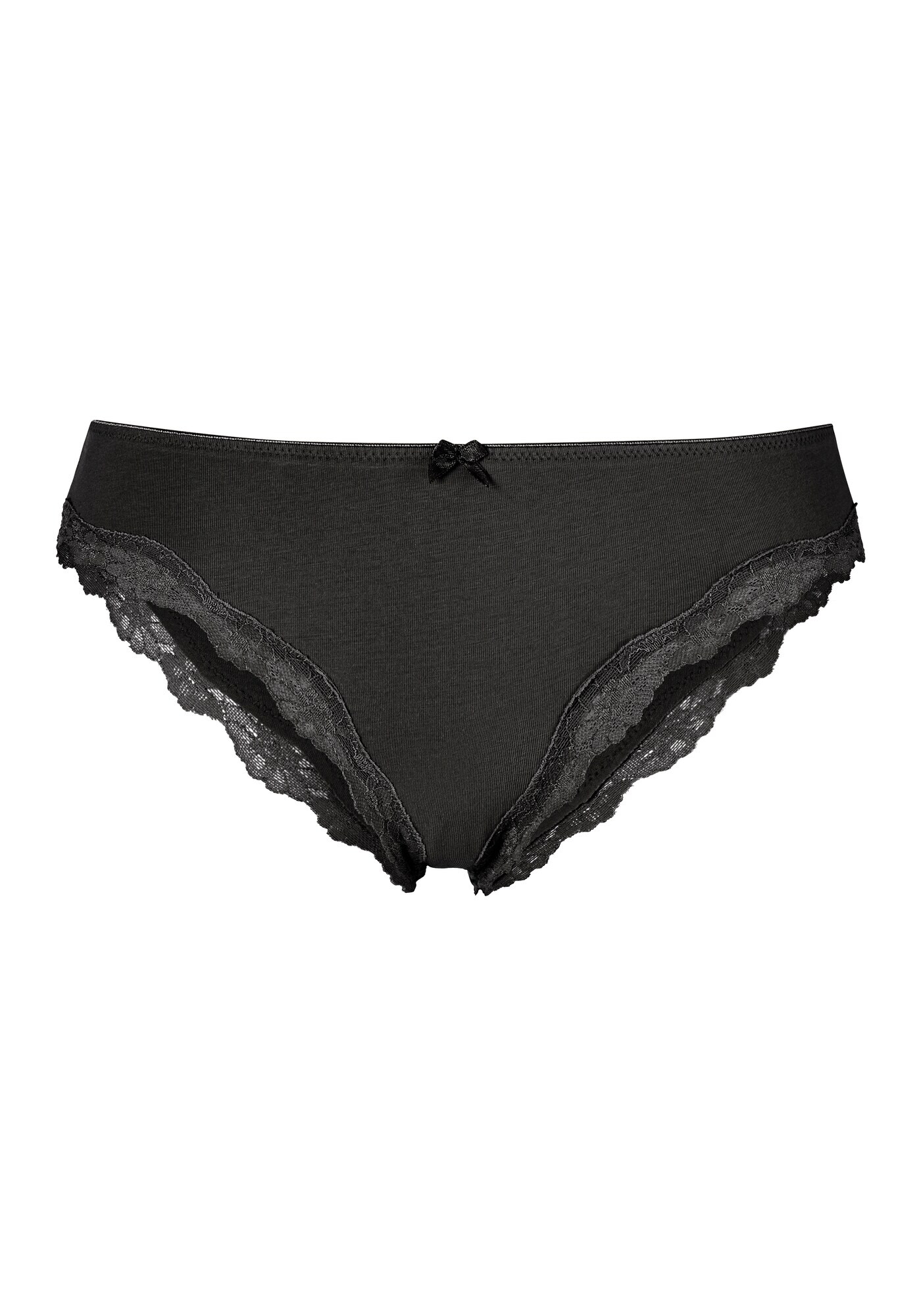 LASCANA Slip bej / negru / alb - Pled.ro