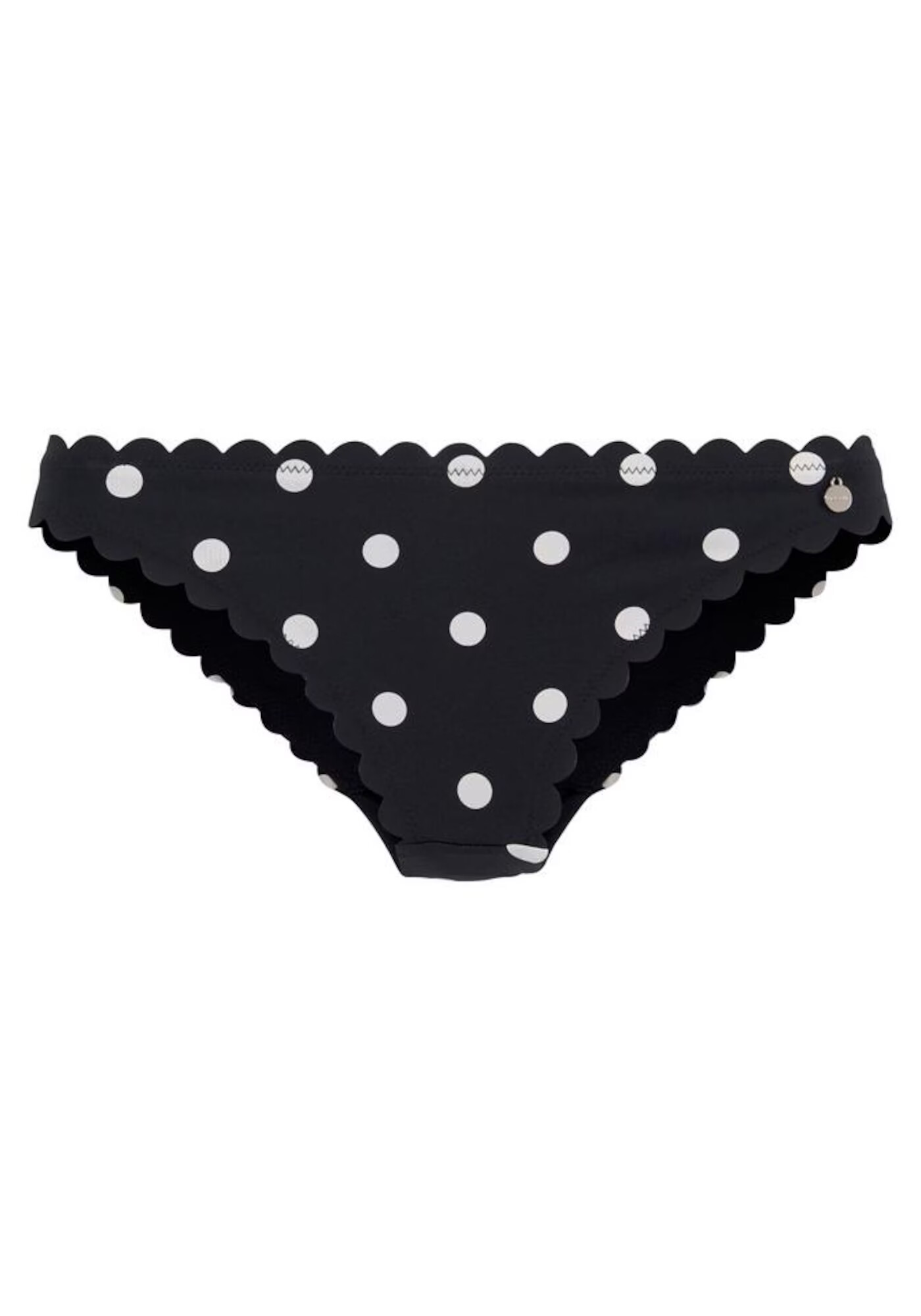 LASCANA Slip costum de baie negru - Pled.ro