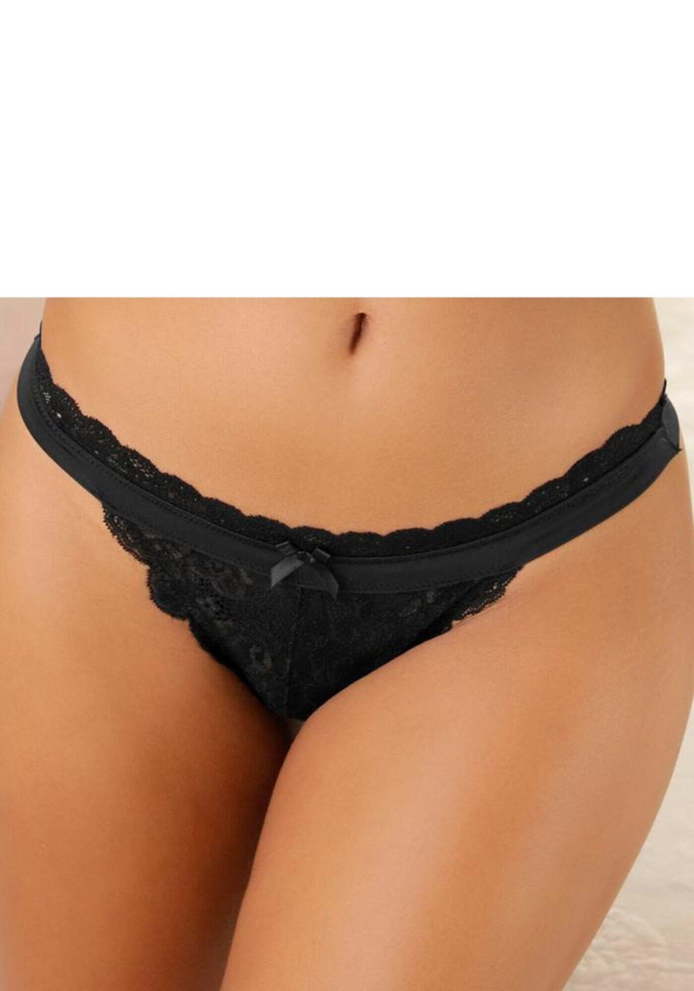 LASCANA Slip negru - Pled.ro