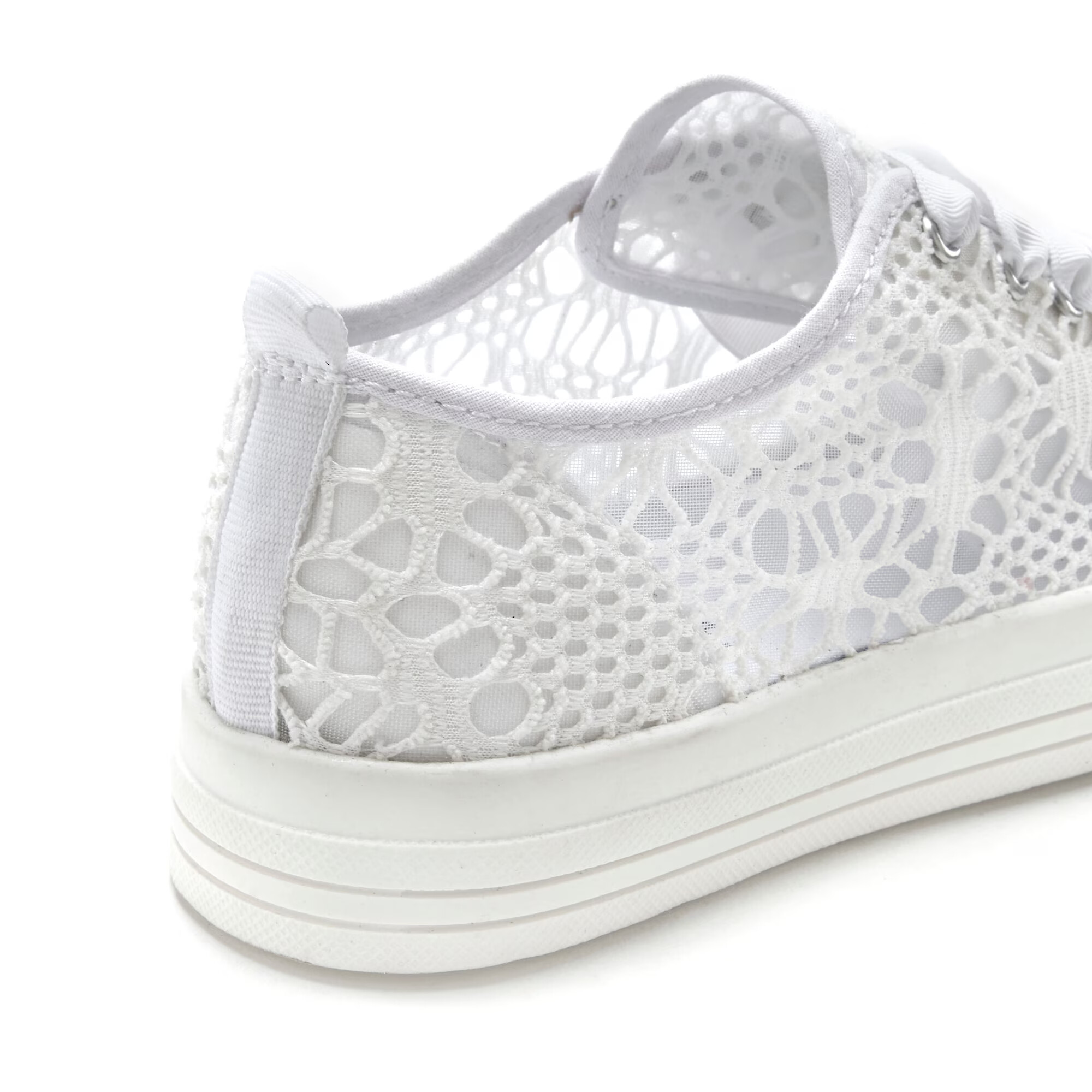 LASCANA Sneaker low alb - Pled.ro