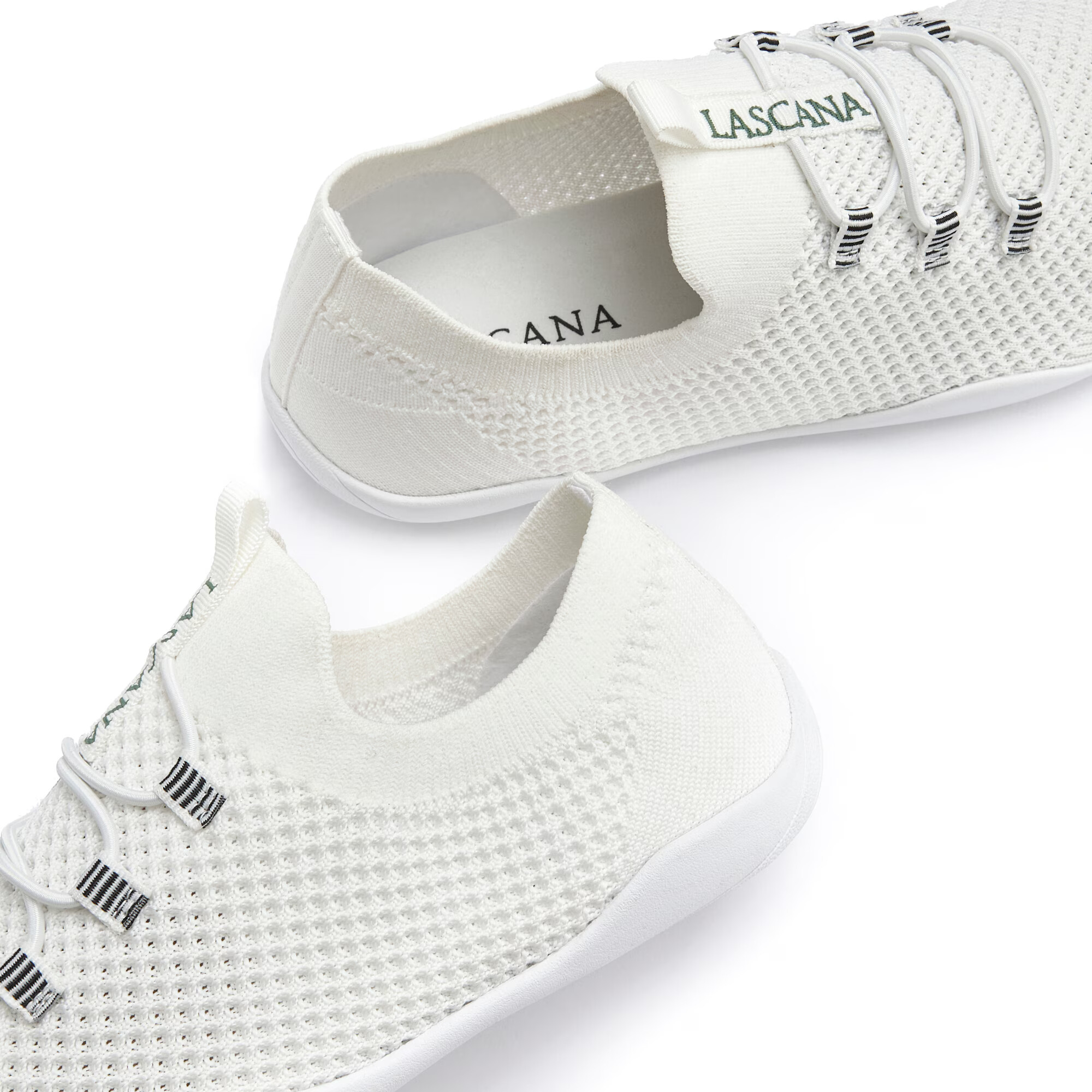 LASCANA Sneaker low alb - Pled.ro