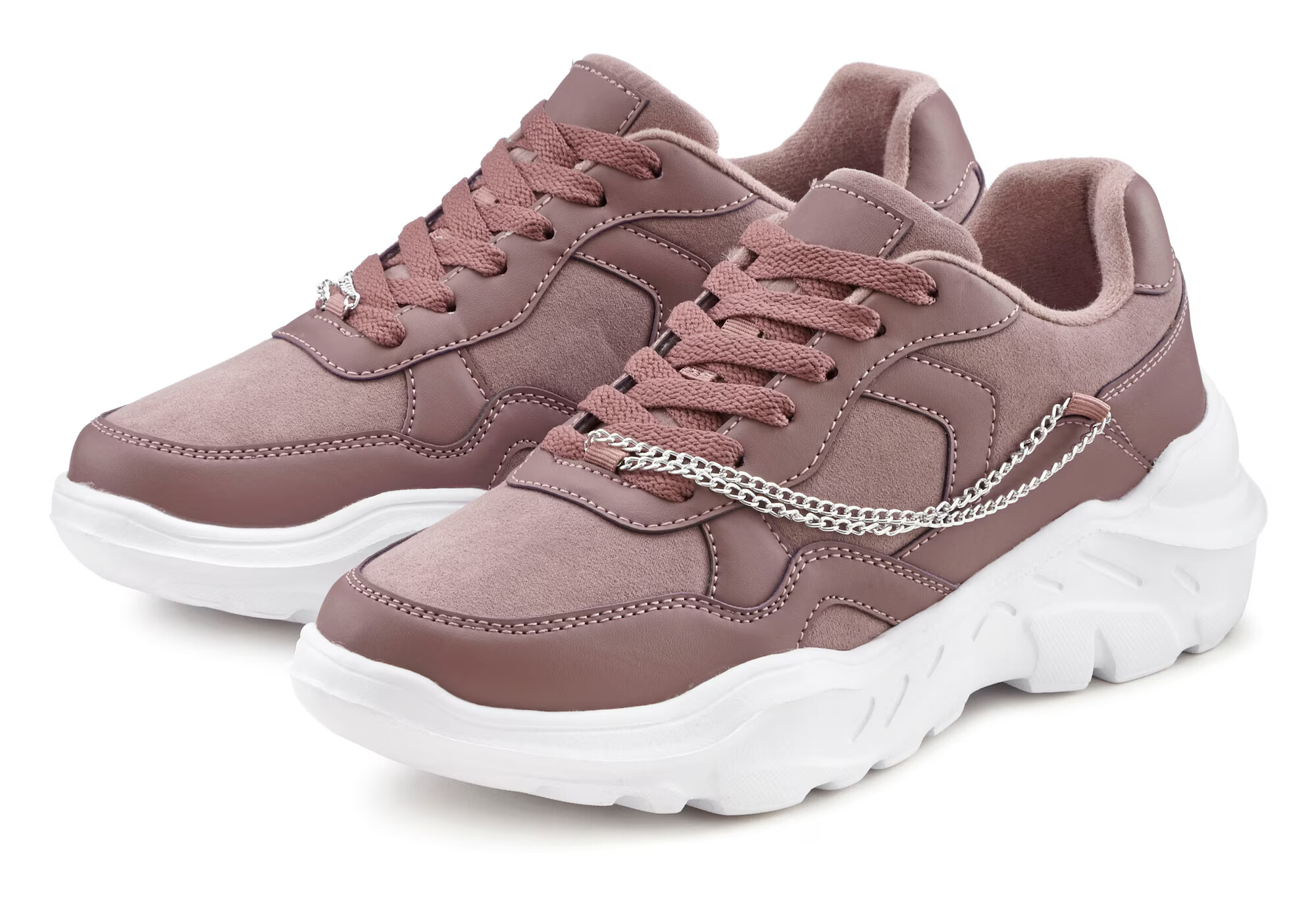 LASCANA Sneaker low mauve - Pled.ro