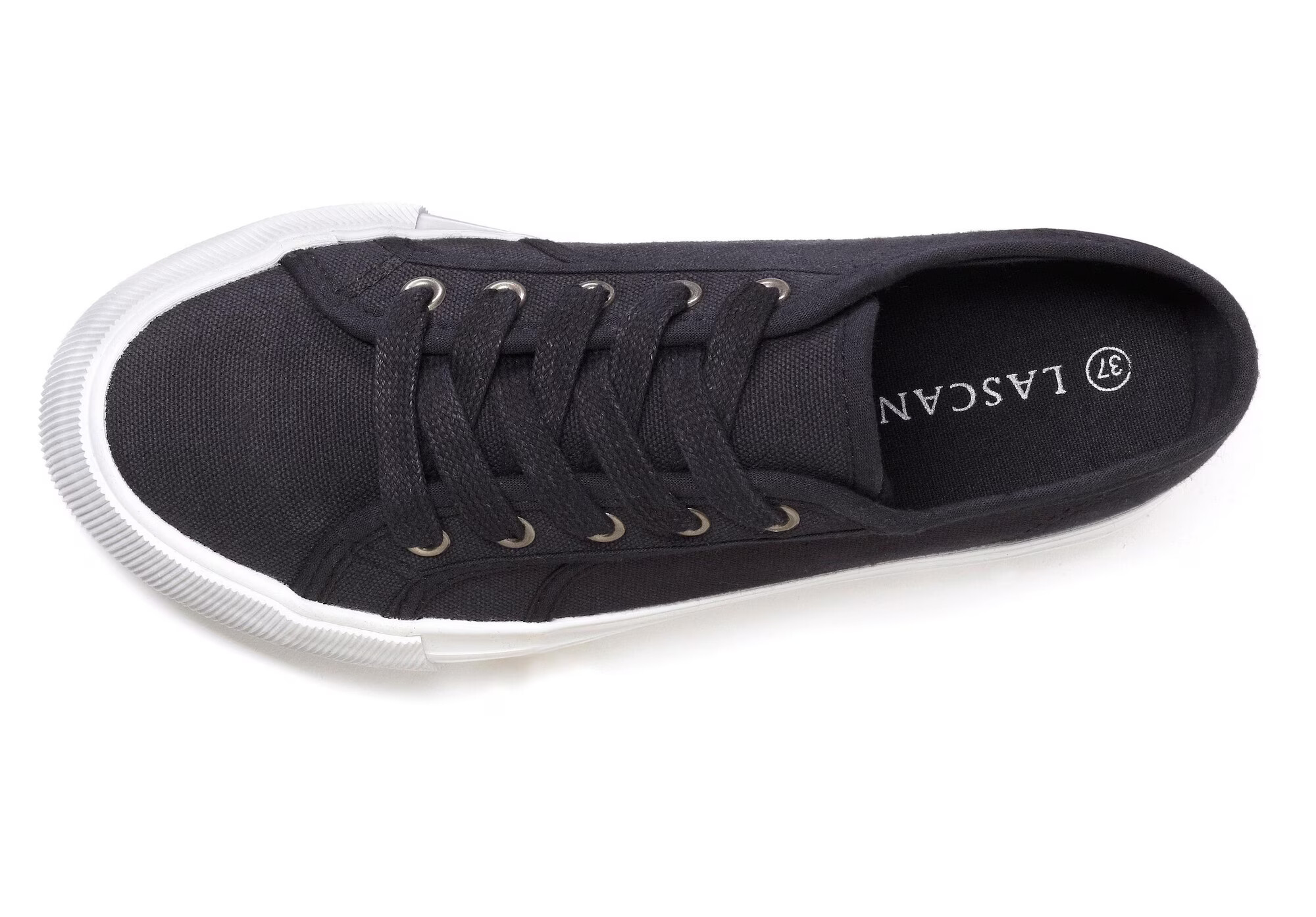 LASCANA Sneaker low negru - Pled.ro