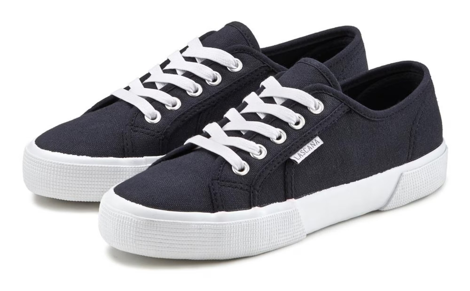 LASCANA Sneaker low negru - Pled.ro