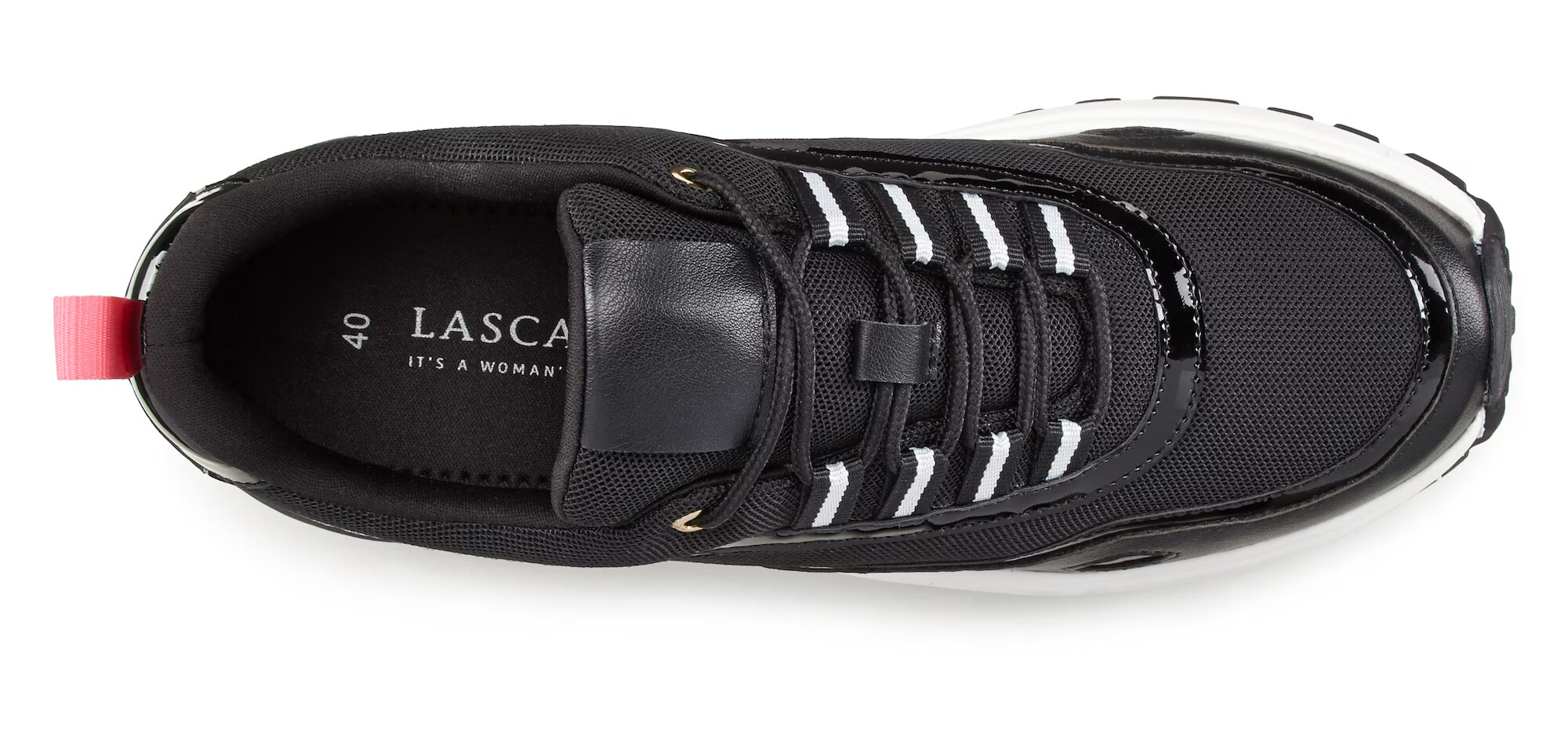 LASCANA Sneaker low negru - Pled.ro