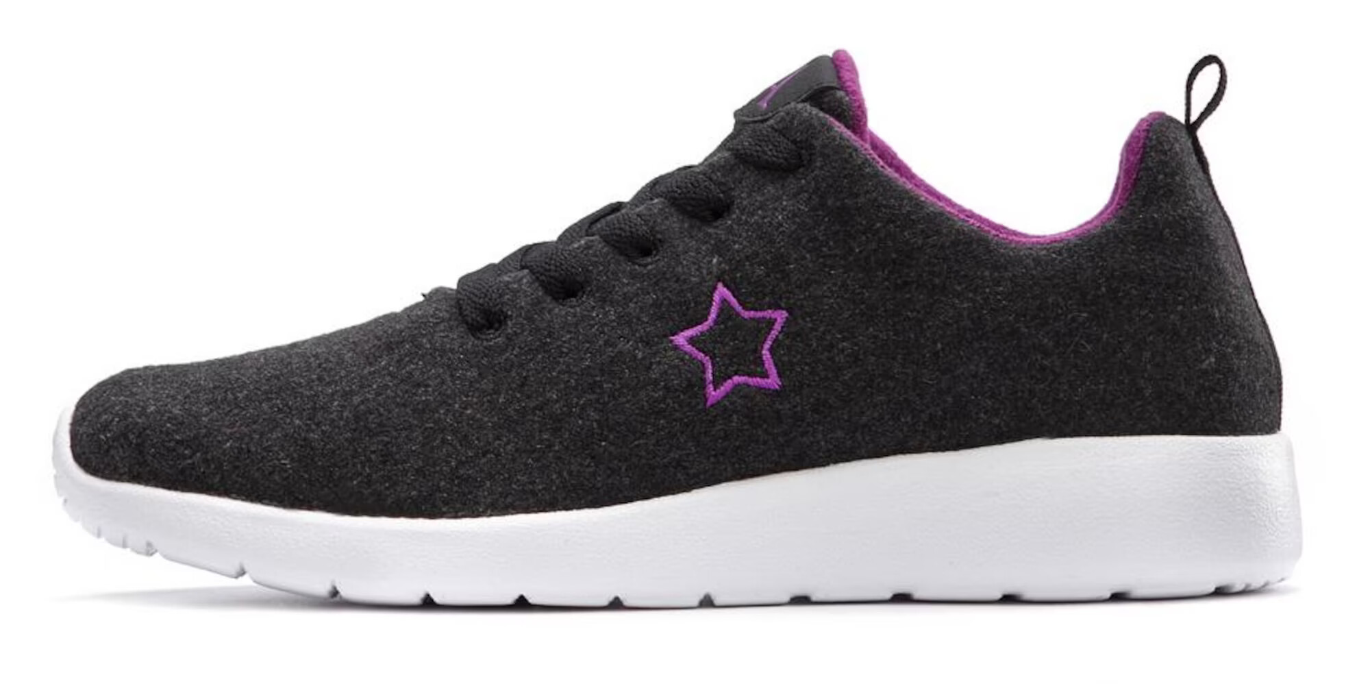 LASCANA Sneaker low roz / negru - Pled.ro