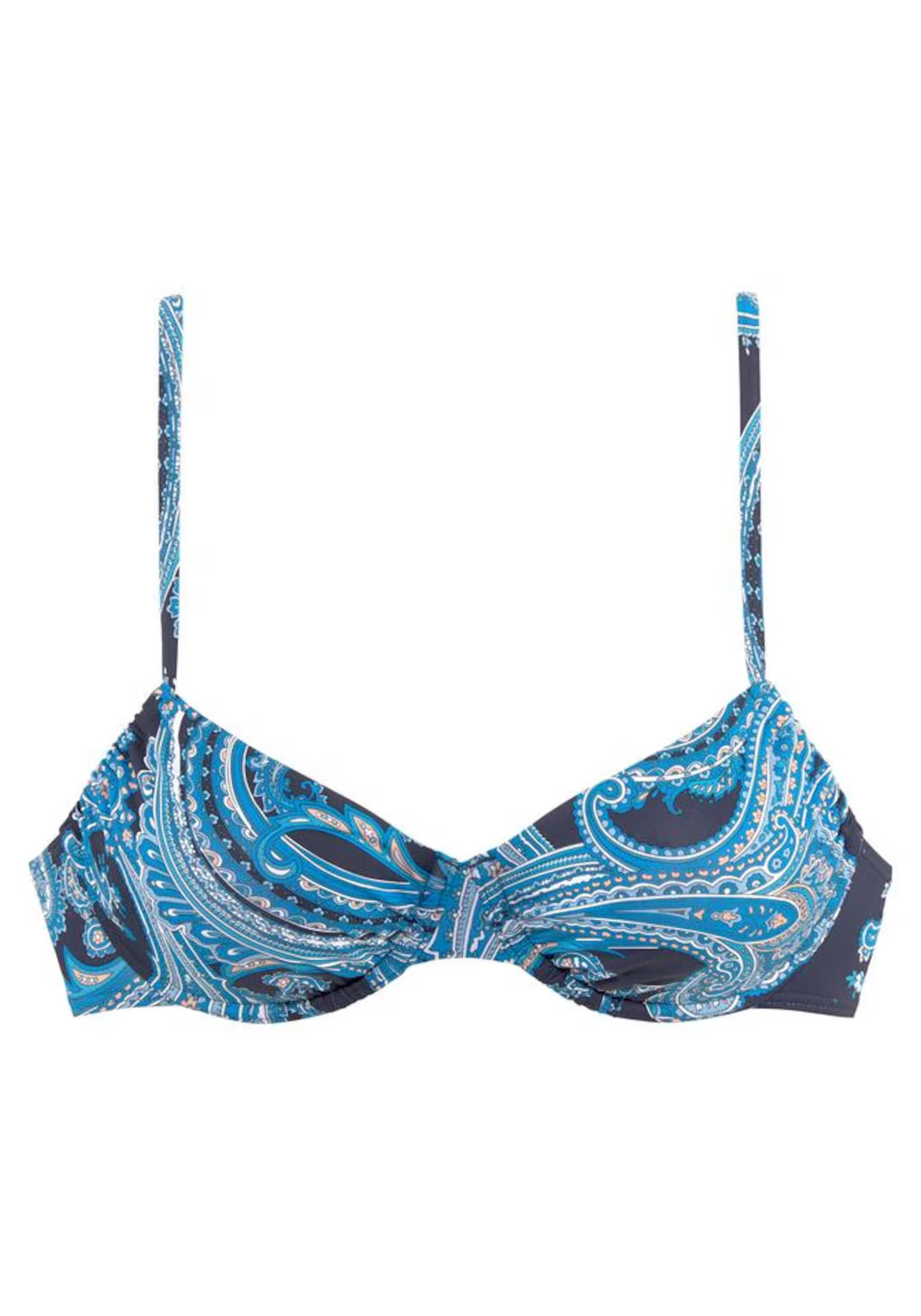 LASCANA Sutien costum de baie 'Boho' bleumarin - Pled.ro