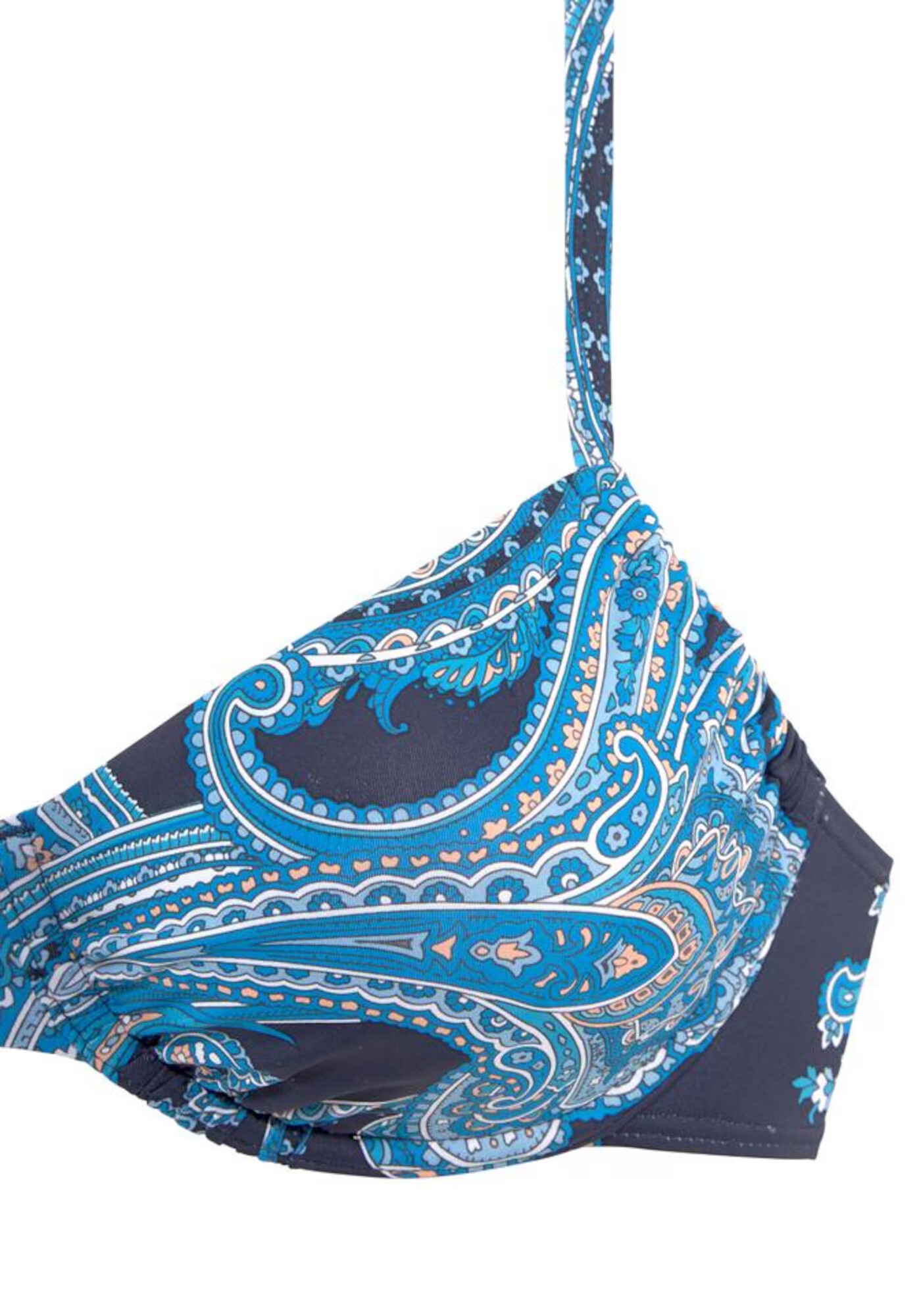 LASCANA Sutien costum de baie 'Boho' bleumarin - Pled.ro