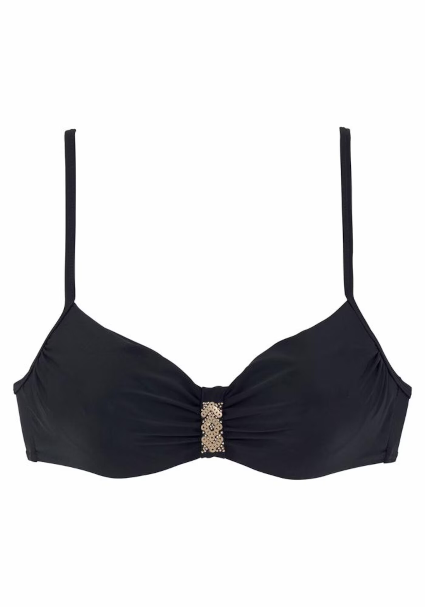 LASCANA Sutien costum de baie 'Ella' negru - Pled.ro