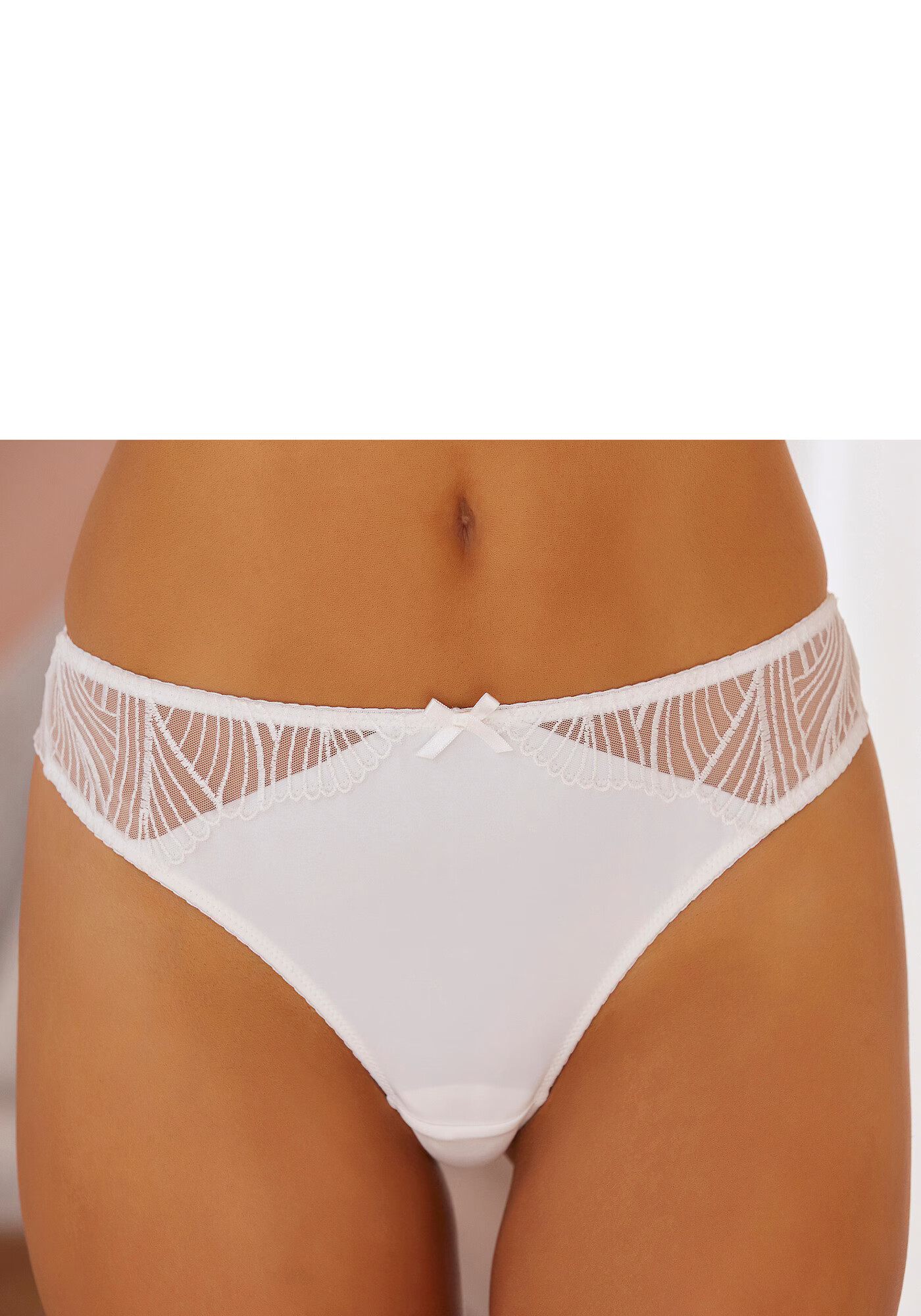 LASCANA Tanga crem - Pled.ro