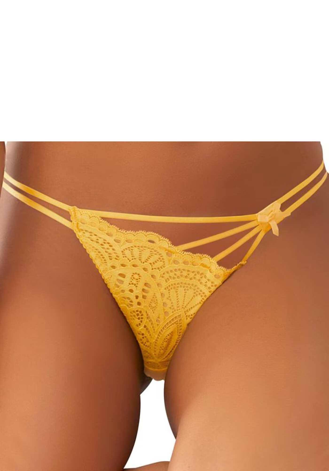 LASCANA Tanga galben citron - Pled.ro