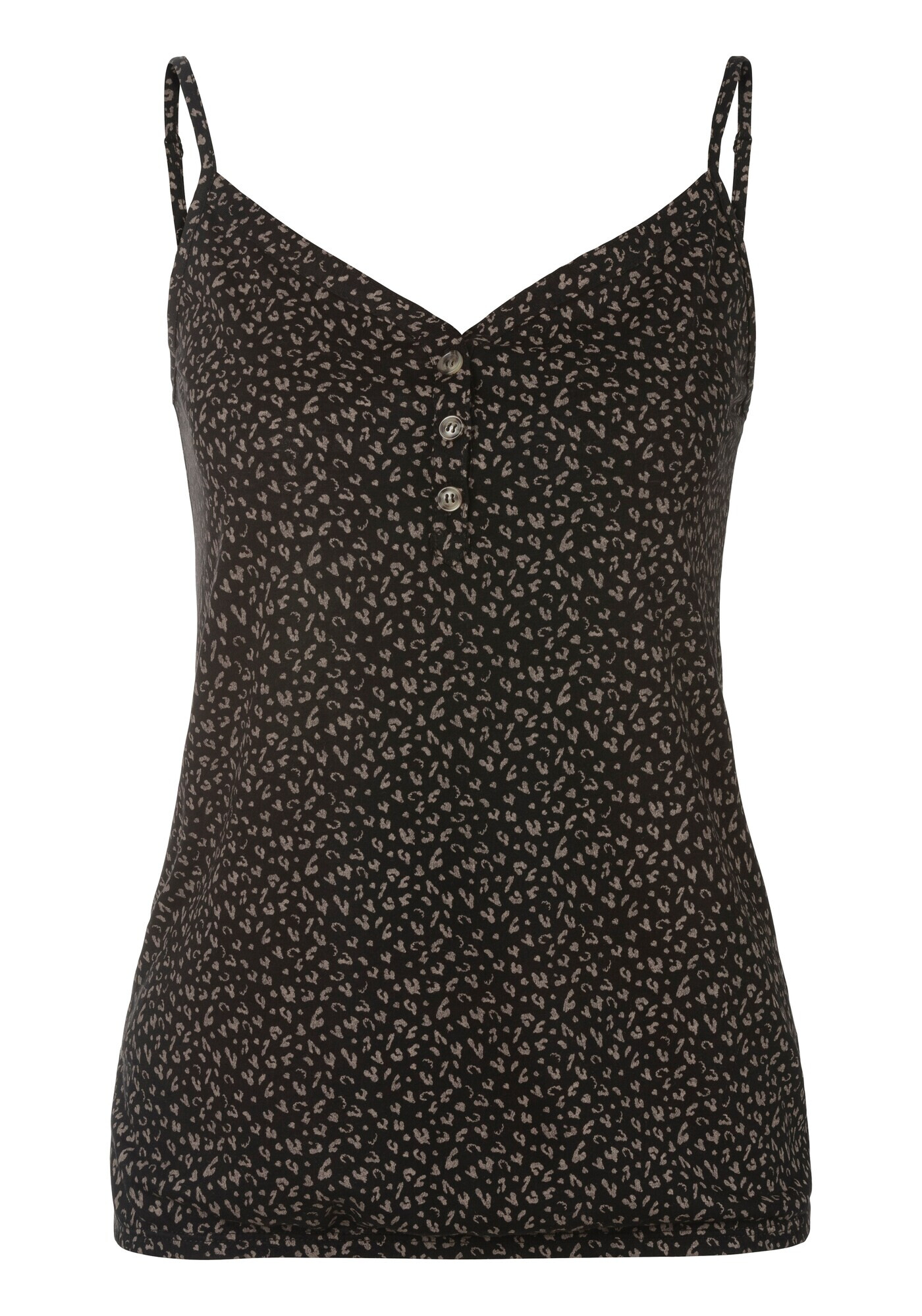 LASCANA Top maro deschis / gri taupe / negru - Pled.ro