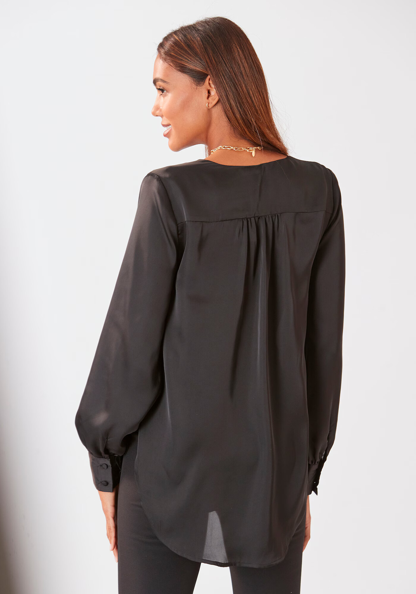 LASCANA Top negru - Pled.ro