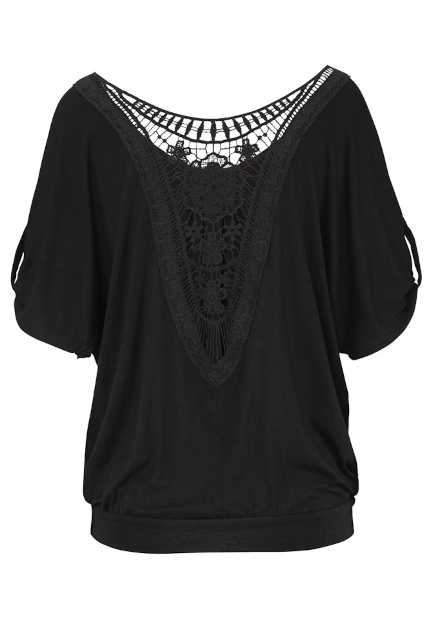 LASCANA Tricou negru - Pled.ro